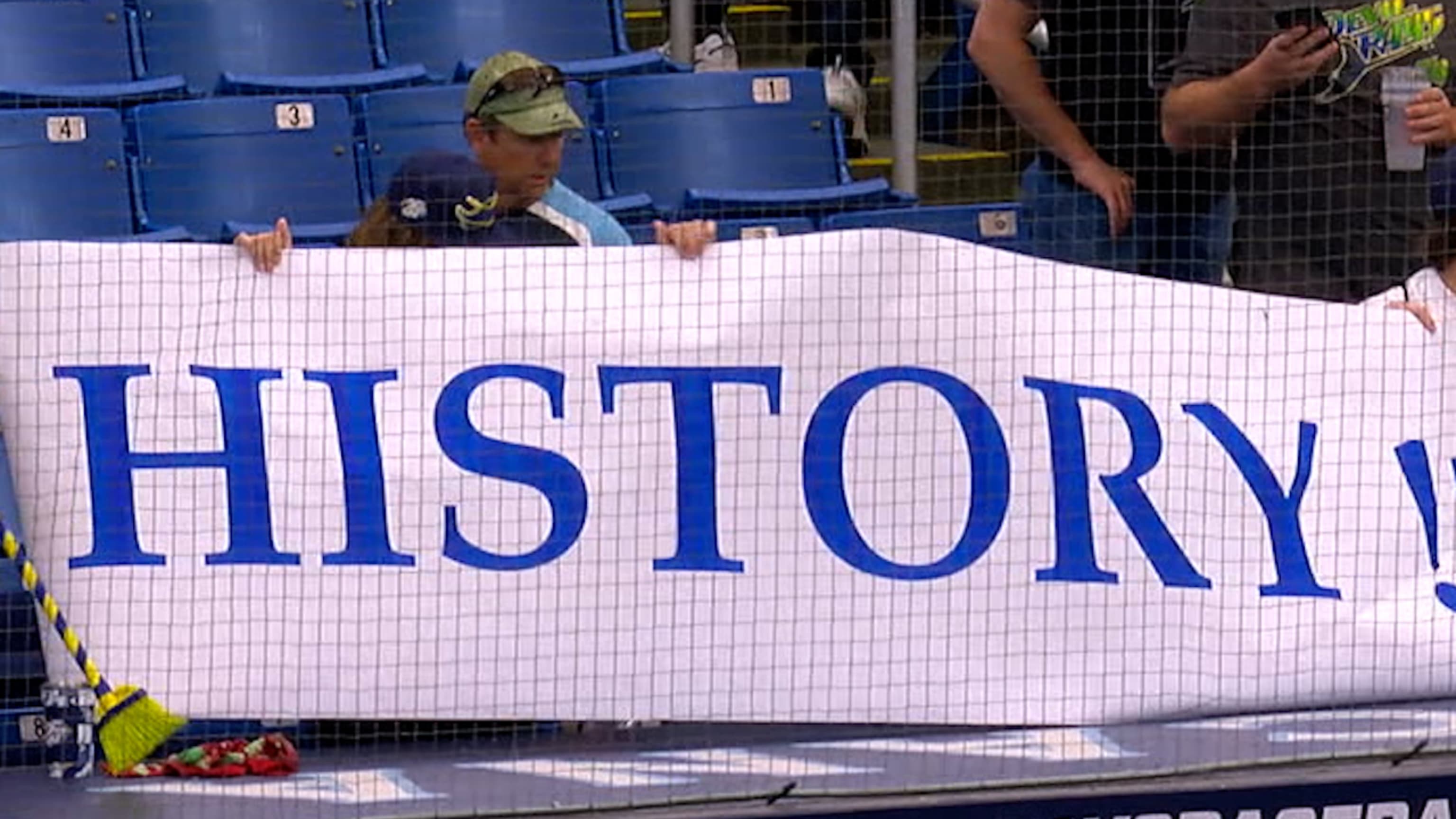 Rays' 13-game winning streak
