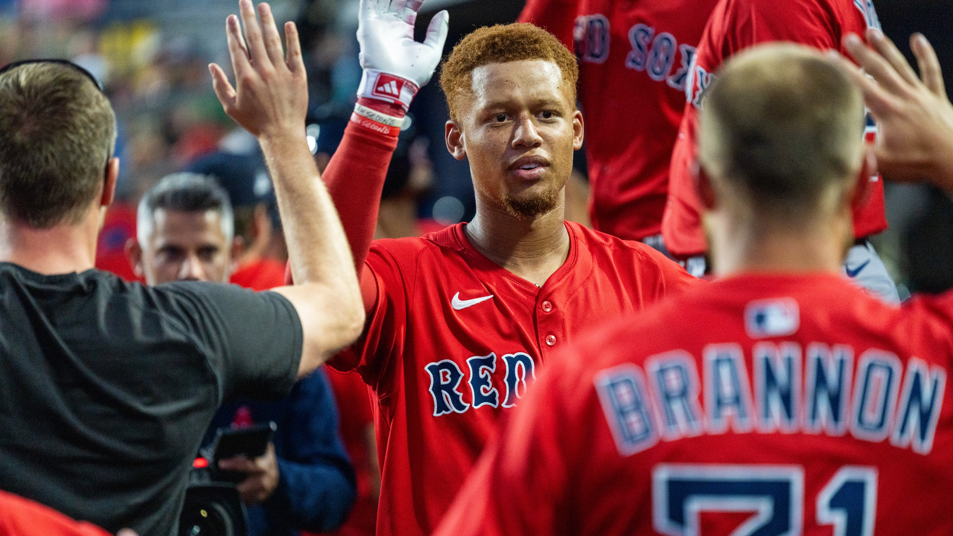 Kristian Campbell's two-run homer