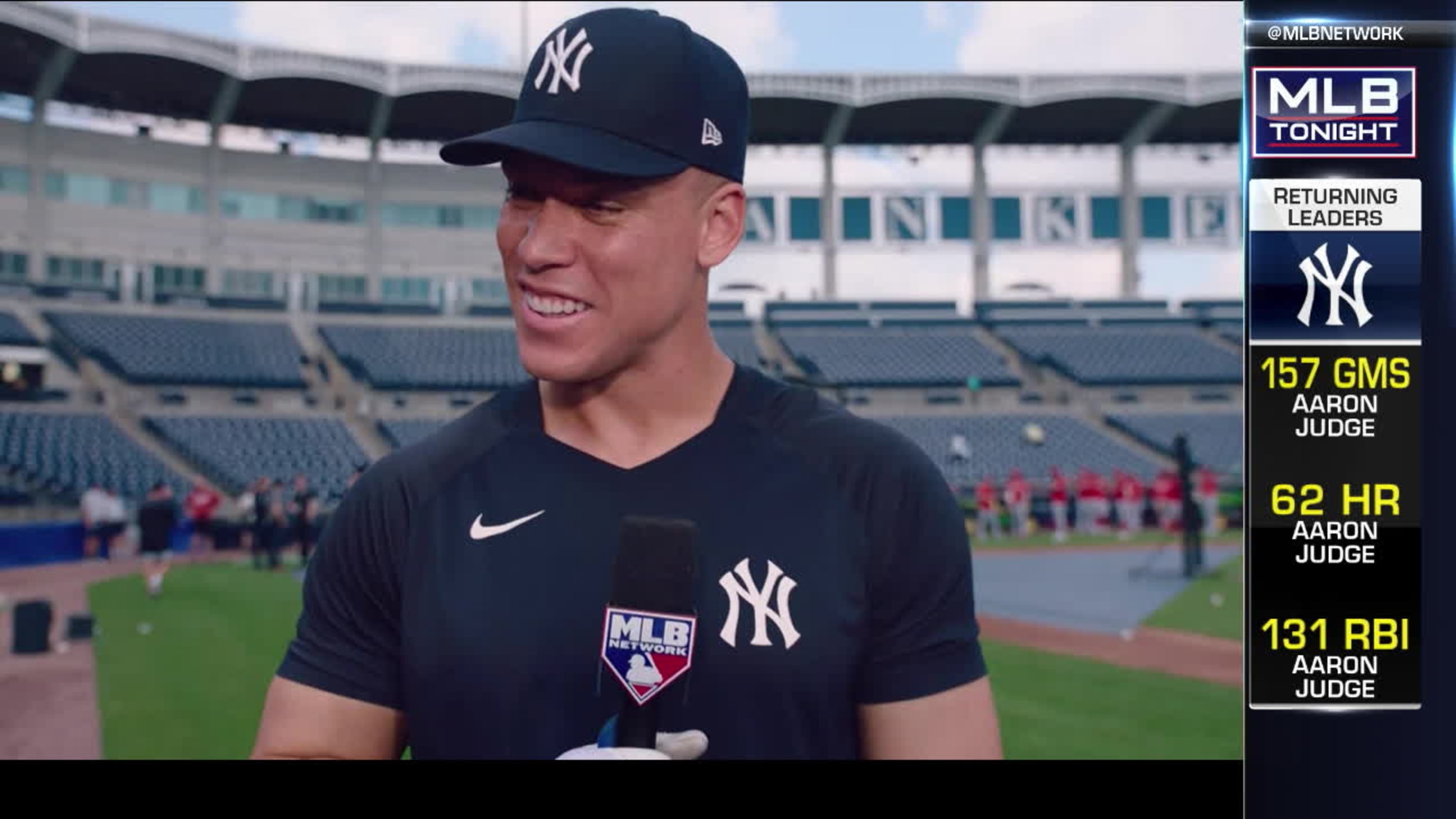 Aaron Judge hits first spring home run