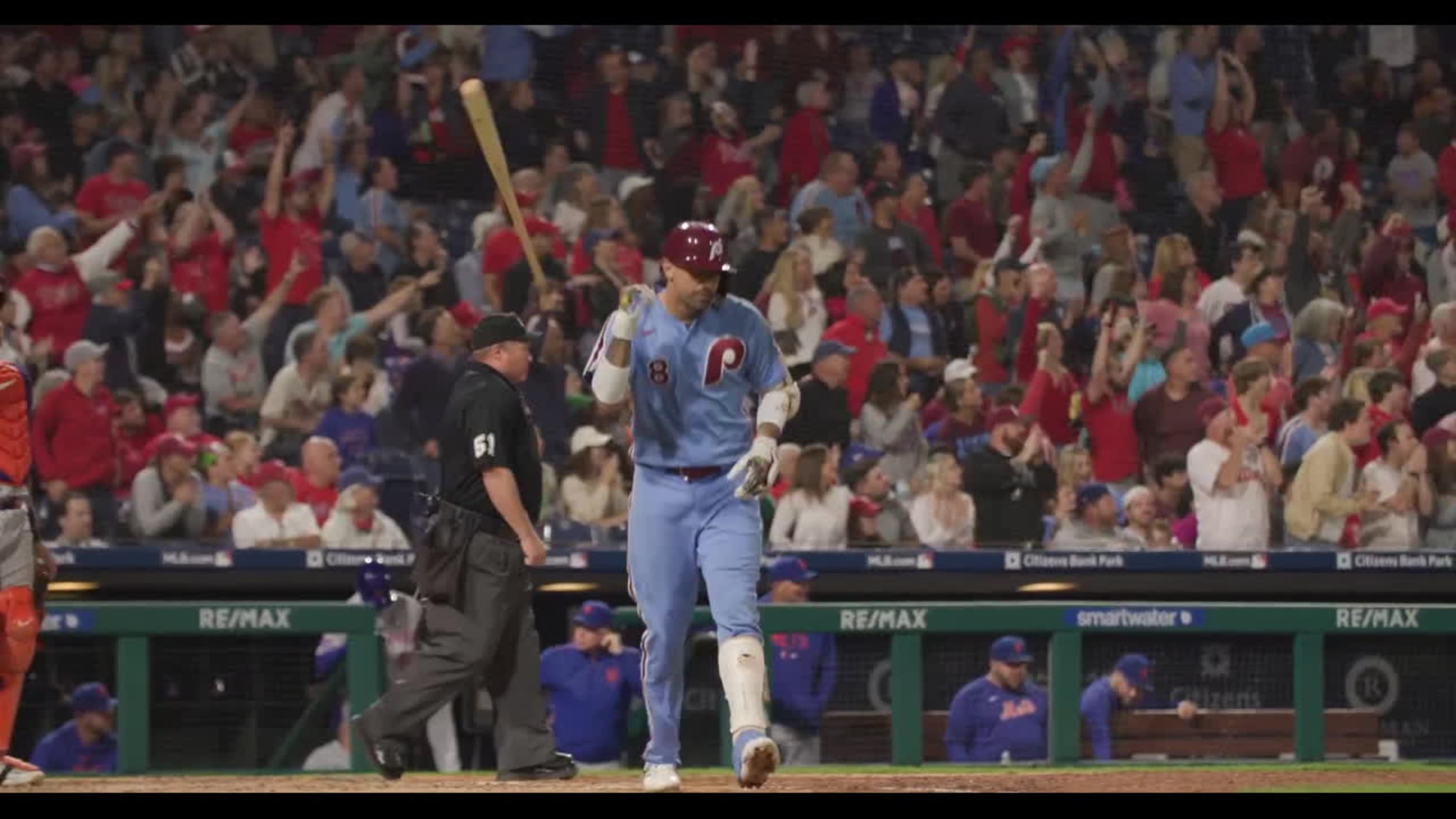 Castellanos' arm, Bohm's bat propel streaking Phillies to a season