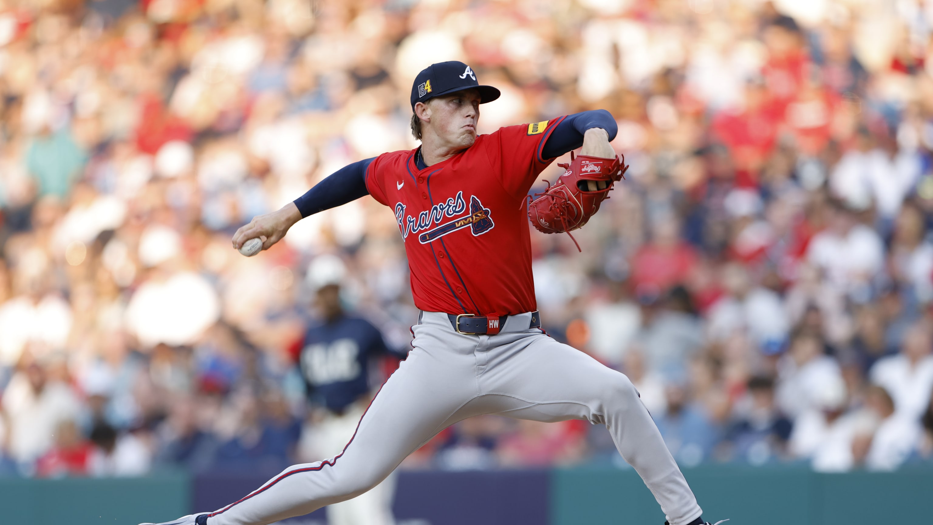Hurston Waldrep's seven strikeouts