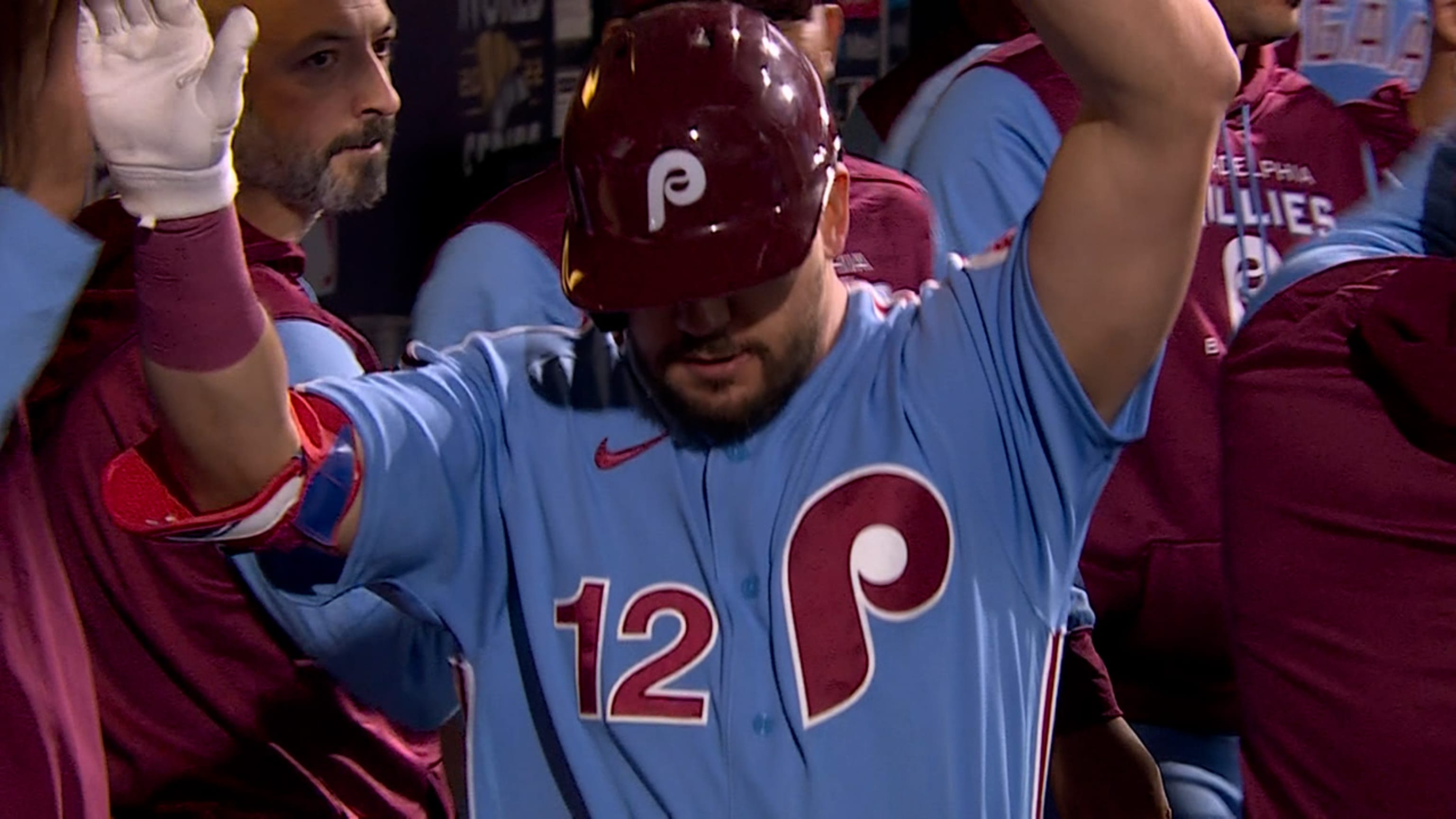 Kyle Schwarber despacha HR solitario