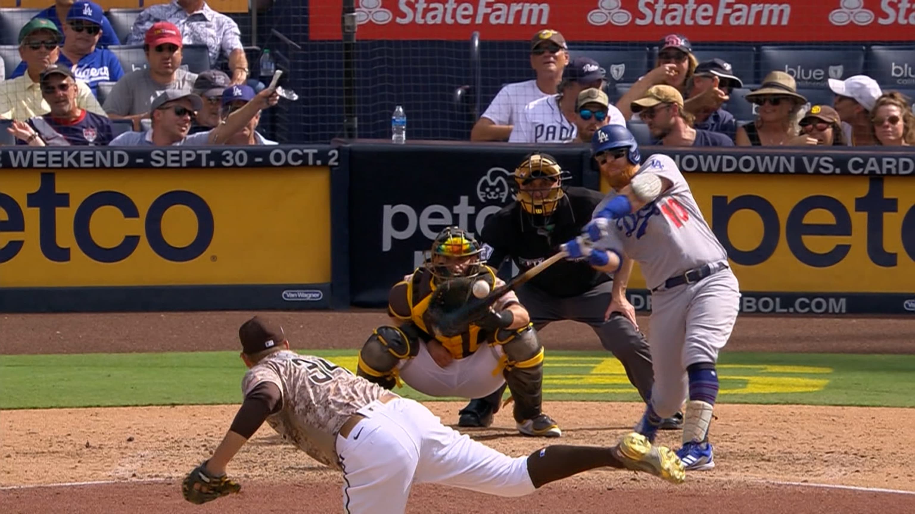 Los Dodgers pegan 4 jonrones