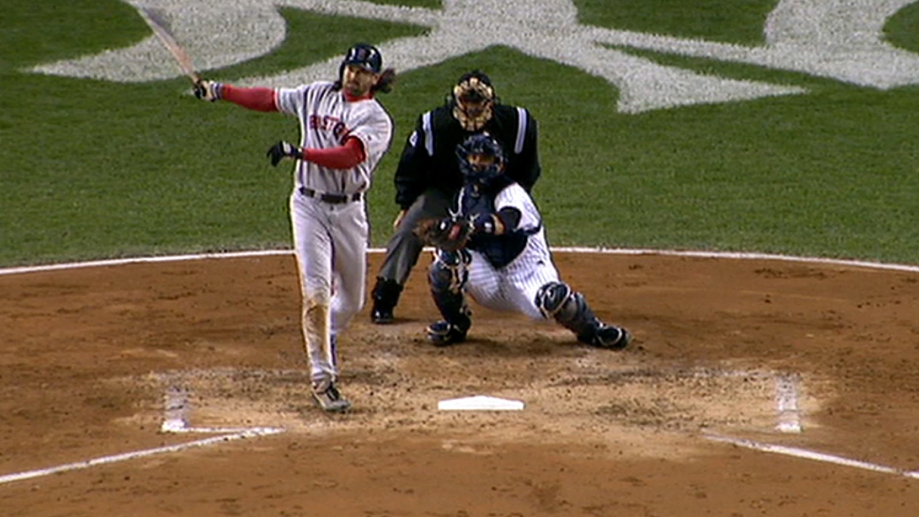Baseball In Pics on X: Johnny Damon hits a grand slam in game 7