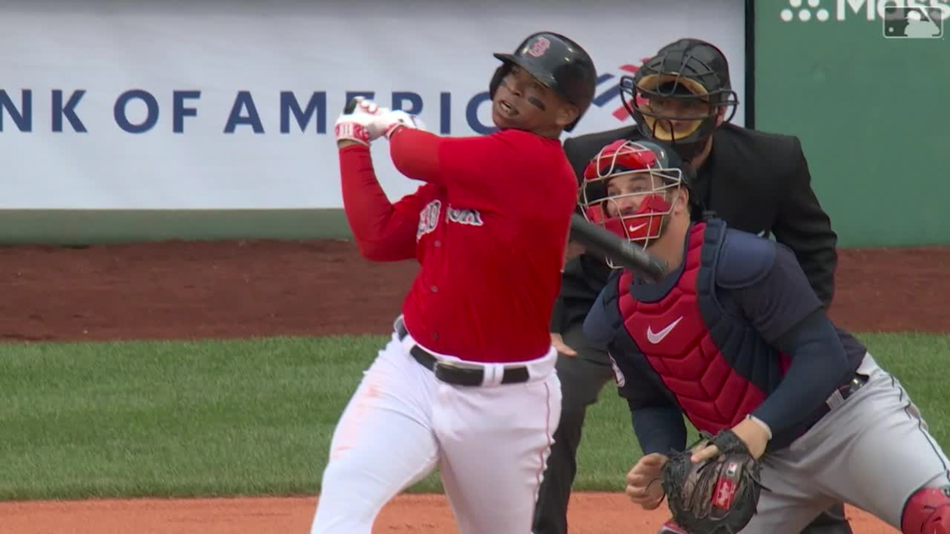 HR de tres carreras de Devers