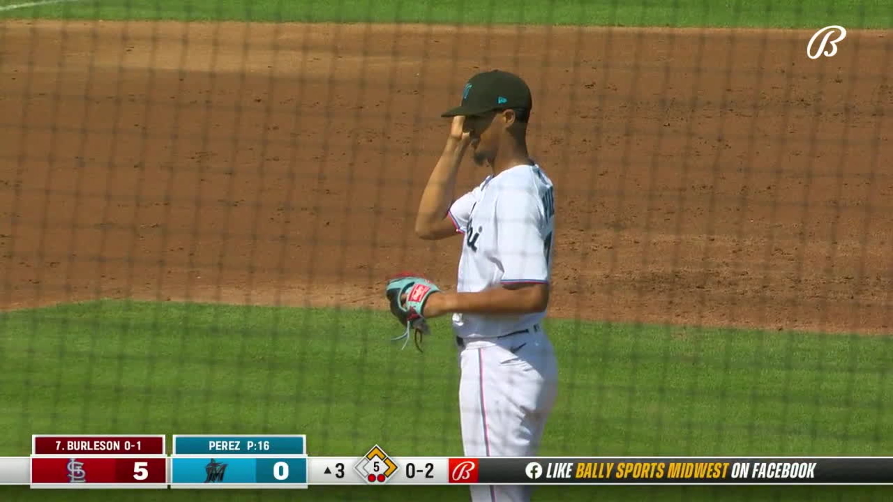 Eury Pérez poncha a Burleson