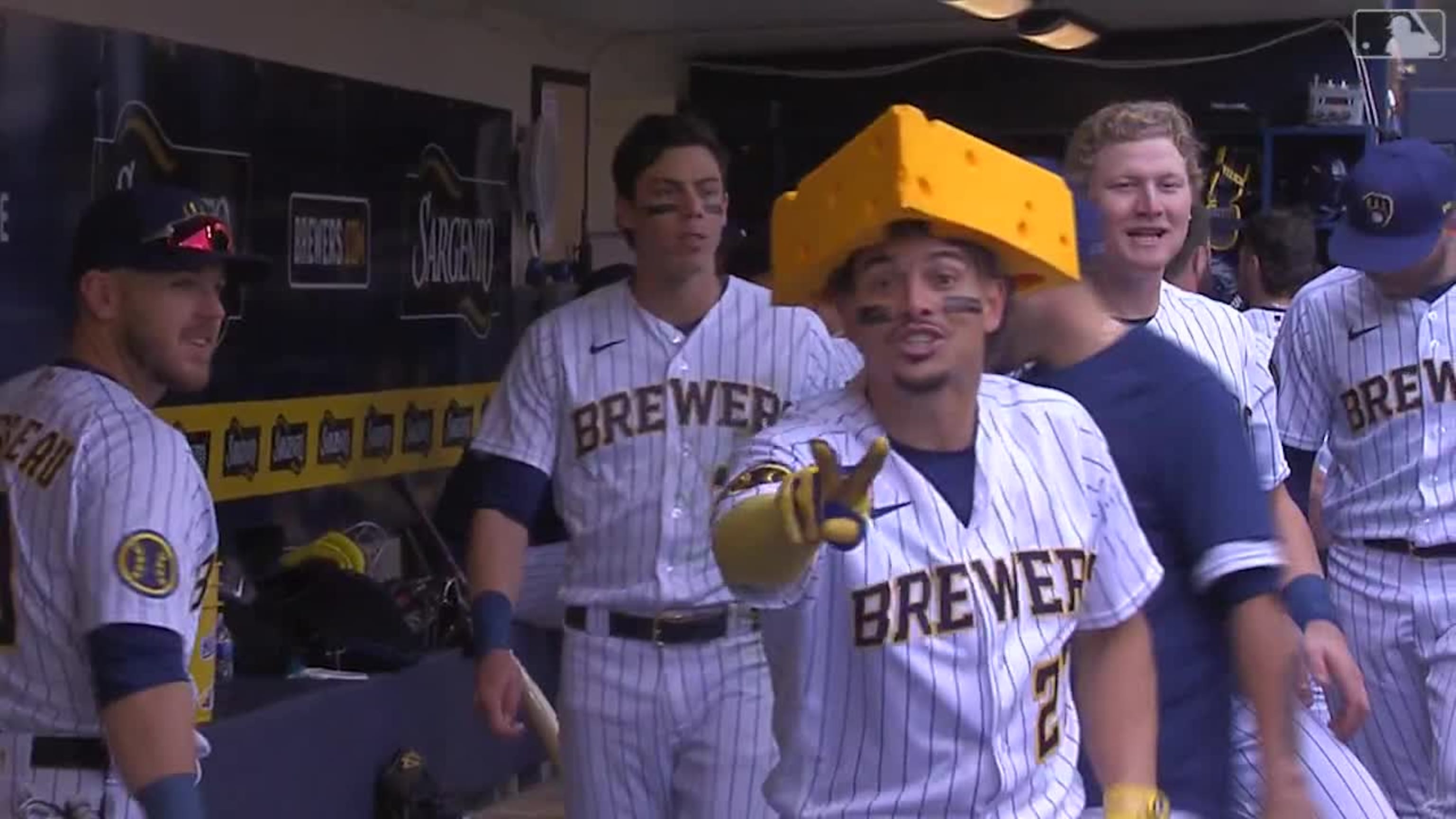 Milwaukee Brewers Christian Yelich Willy Adames and William