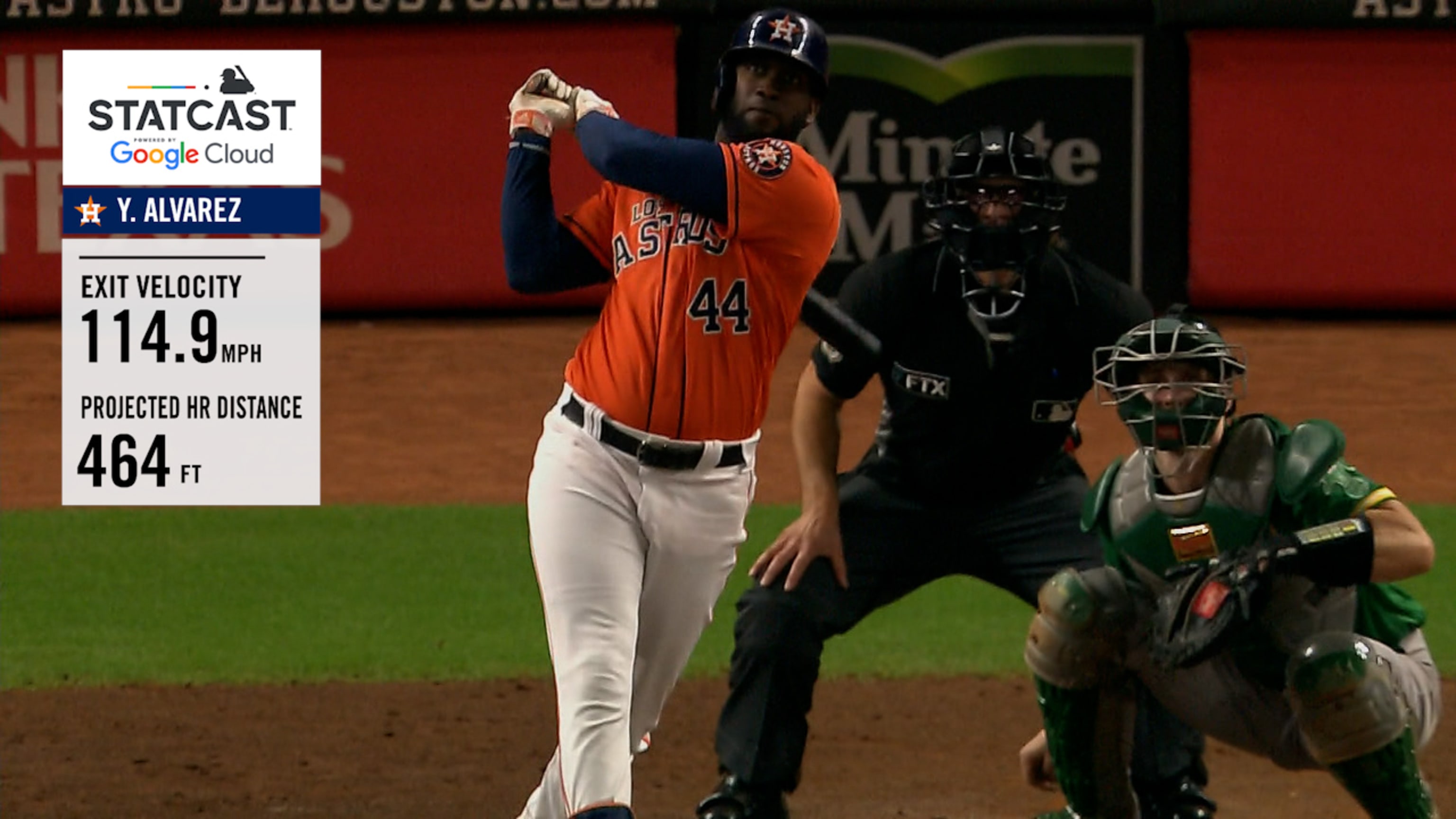 Yordan Alvarez unleashes 450-foot 3-run home run for Astros who go