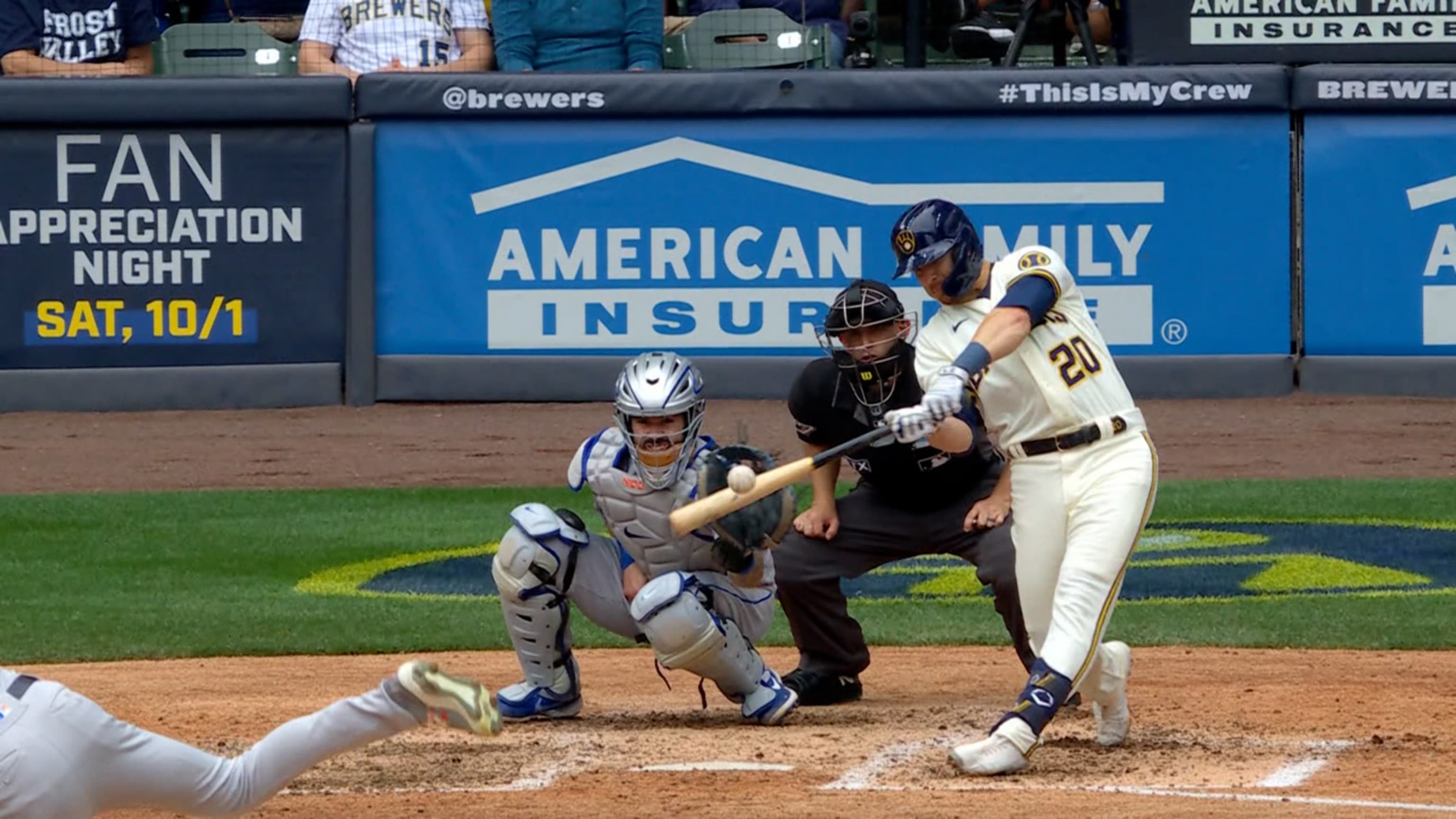 Willy Adames, Mike Brosseau lead Brewers to win over Mets