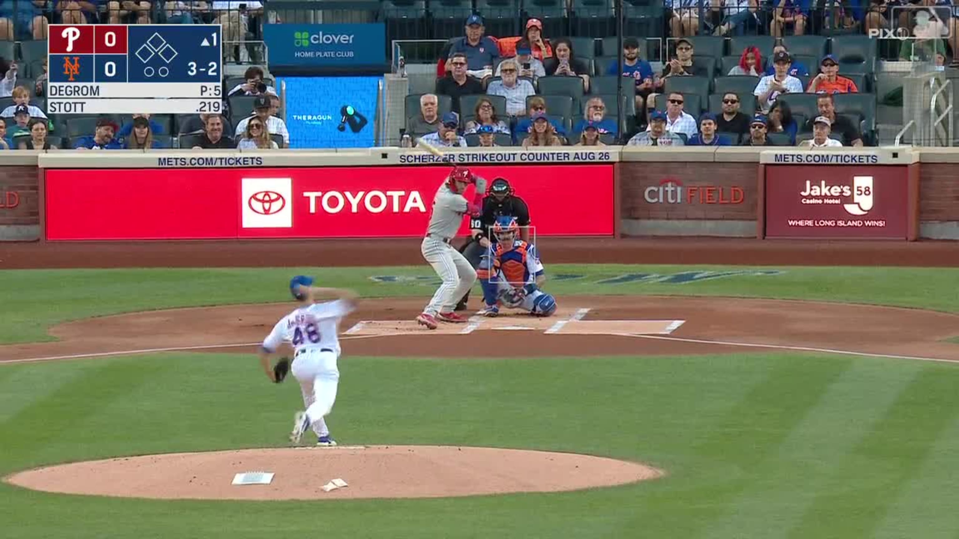 Jacob deGrom's 101 mph paint