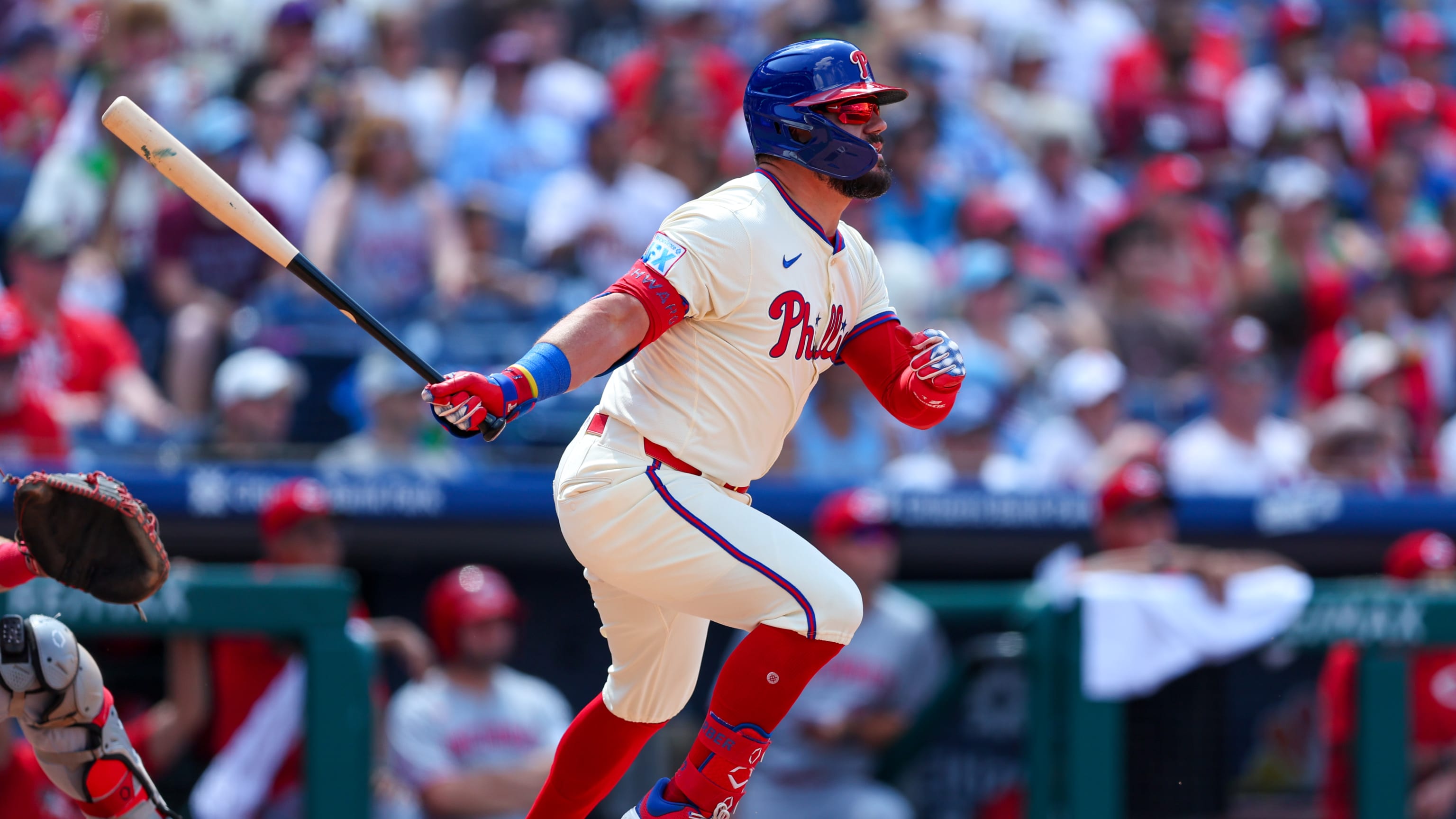 Kyle Schwarber's RBI double