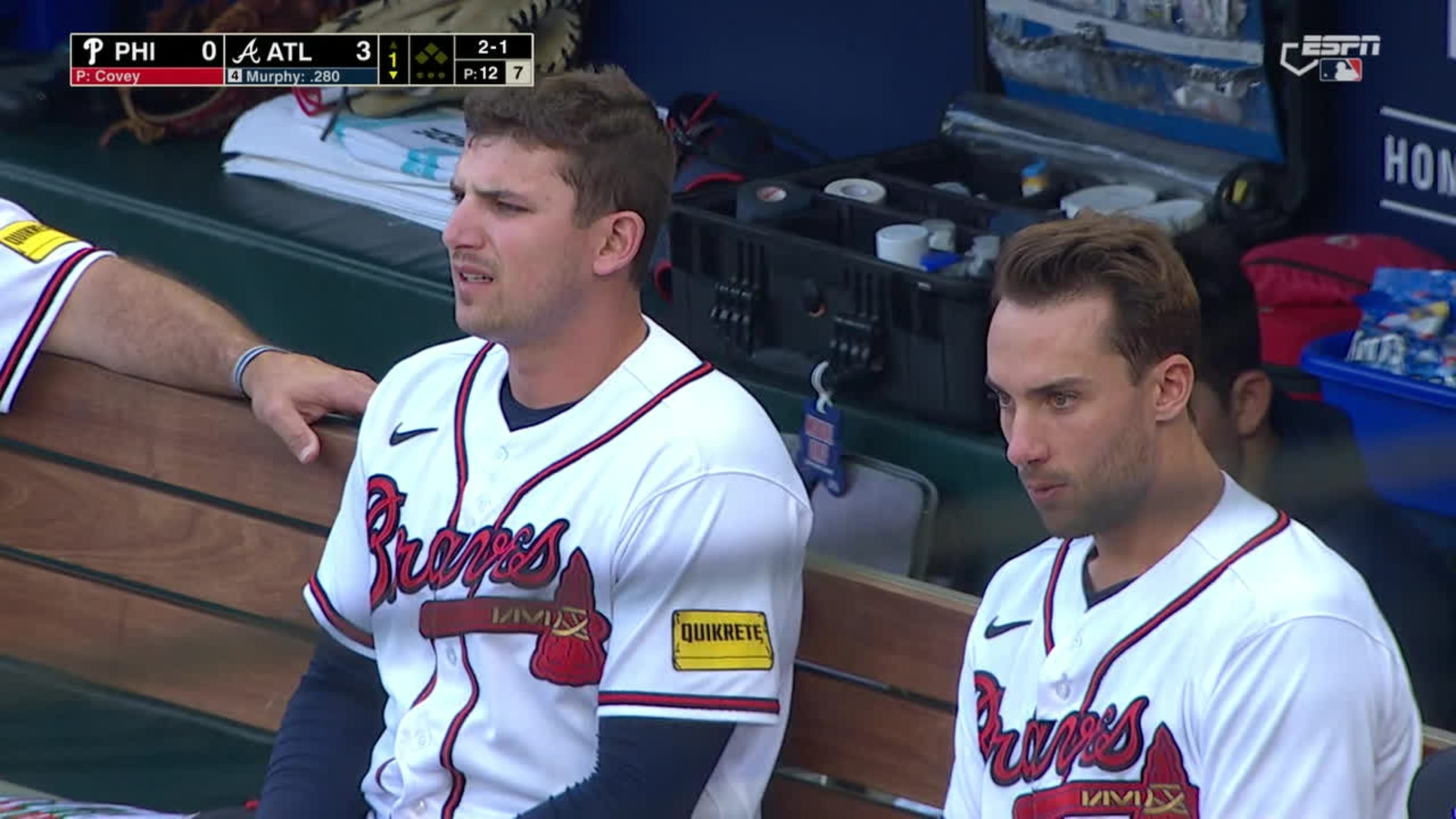 Olson y Riley dan jonrones seguidos