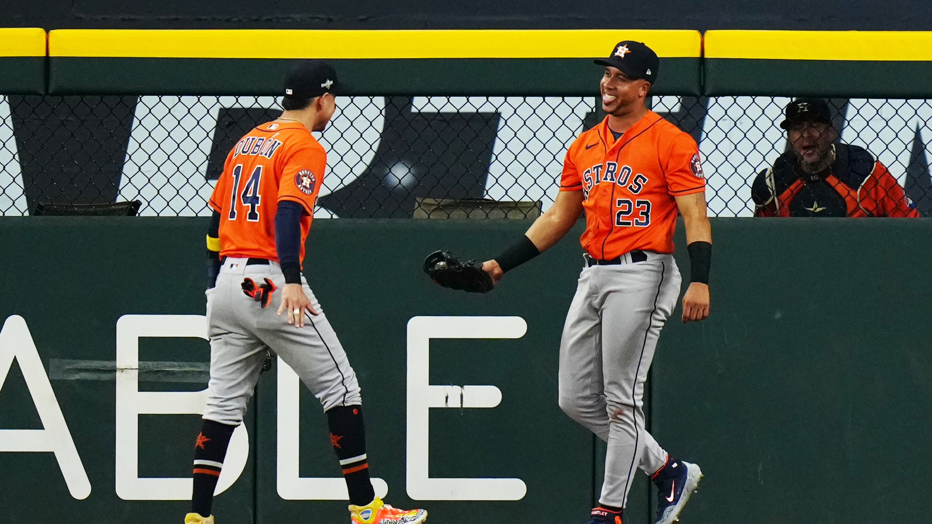 Michael Brantley bats 0-for-4 in his Astros return after shoulder surgery -  ABC13 Houston