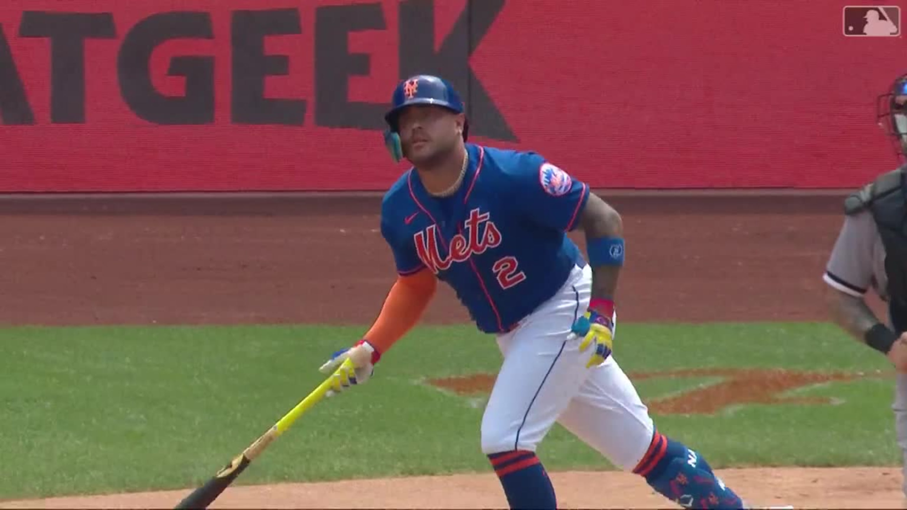 1er HR de Omar Narváez con los Mets