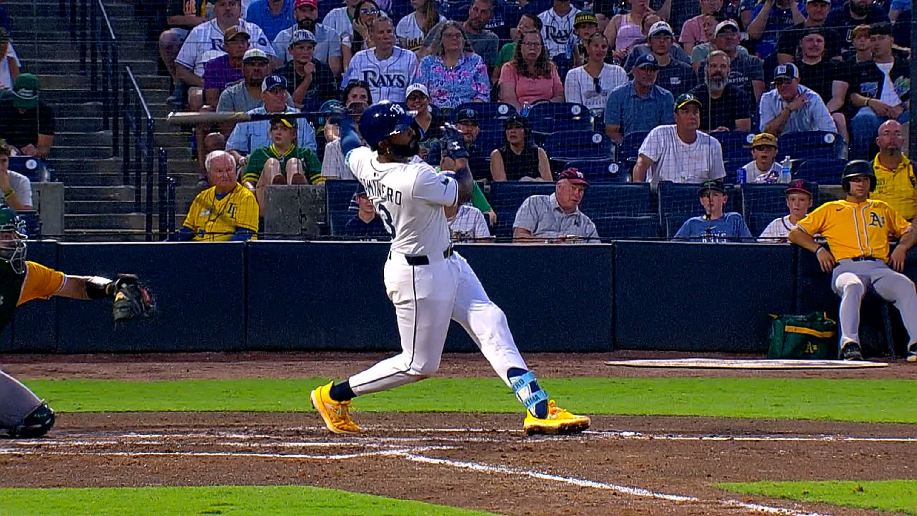 Junior Caminero da HR de 2 rayas