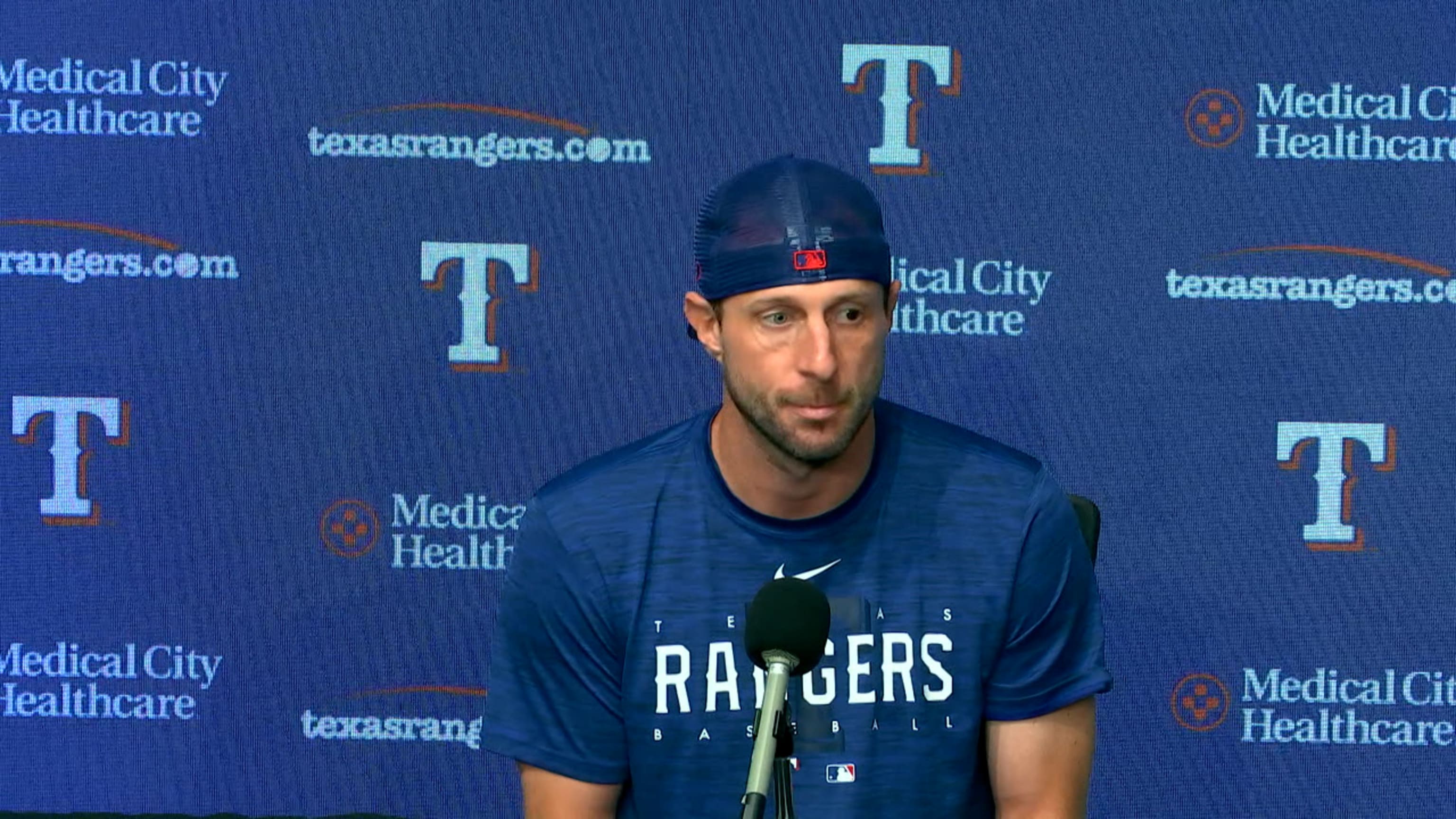Max Scherzer shows what he brings to Rangers, playoff race with  grind-it-out win in debut