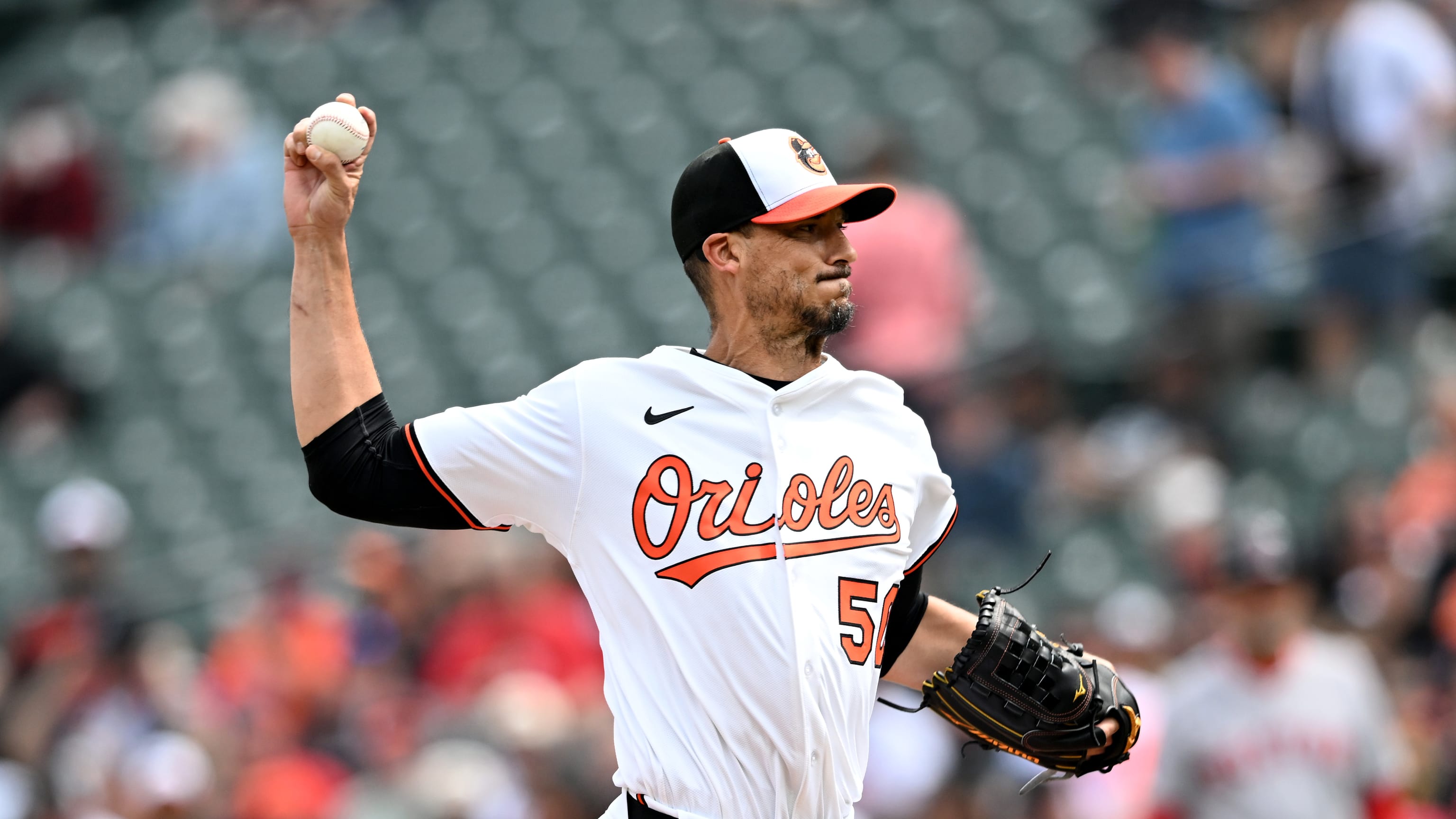 Charlie Morton becomes oldest Oriole to strike out 10 in a game