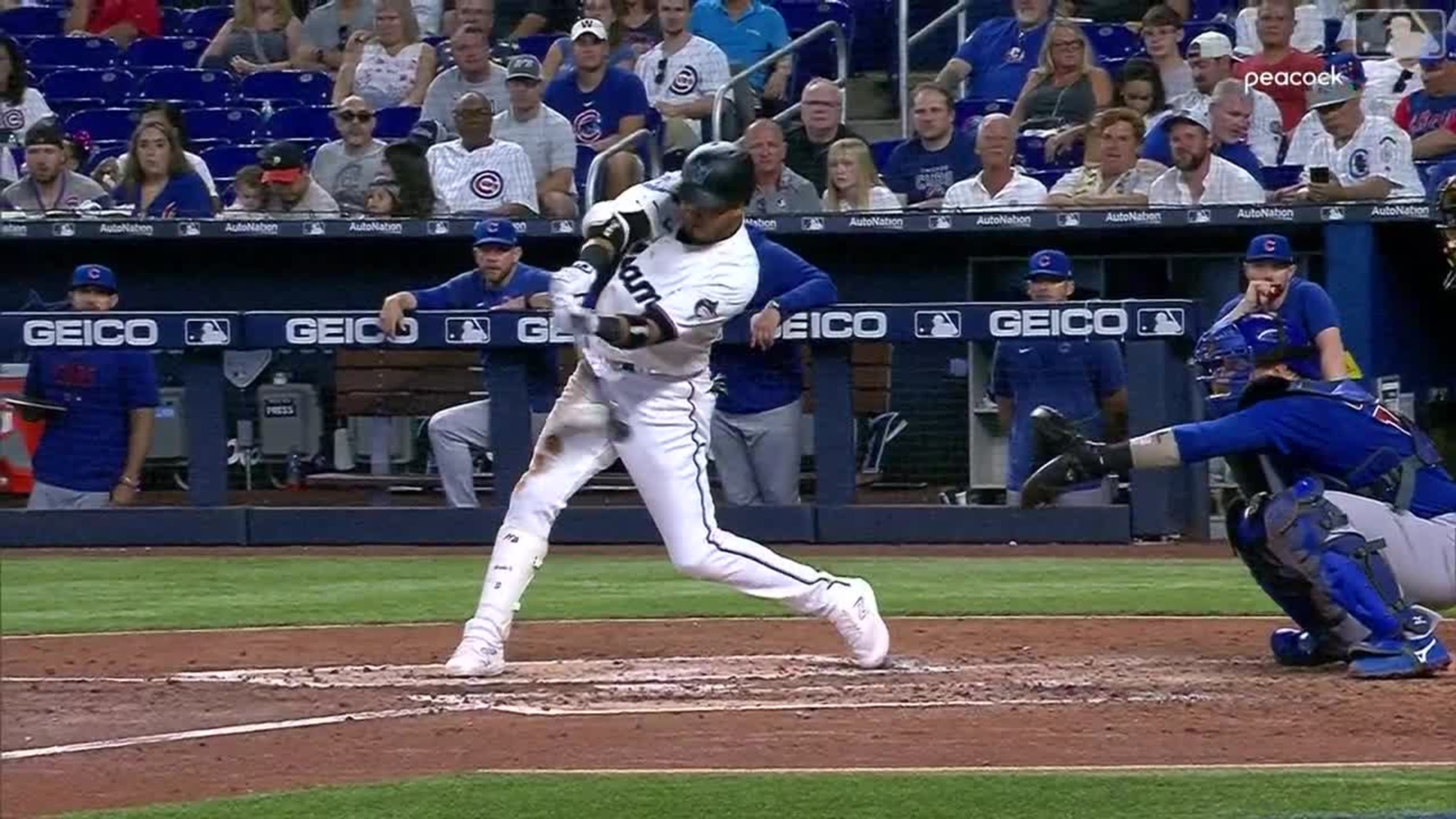 Hit remolcador Luis Arraez