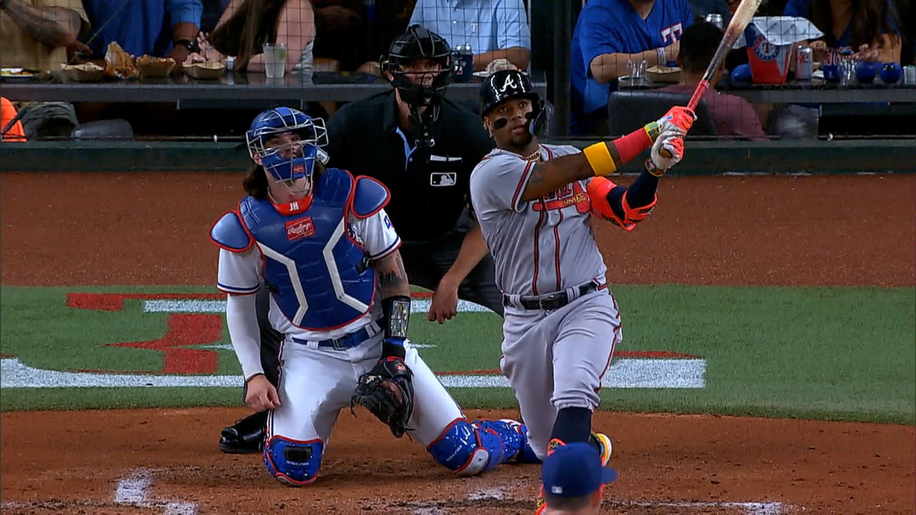 Bravos sonaron cinco jonrones