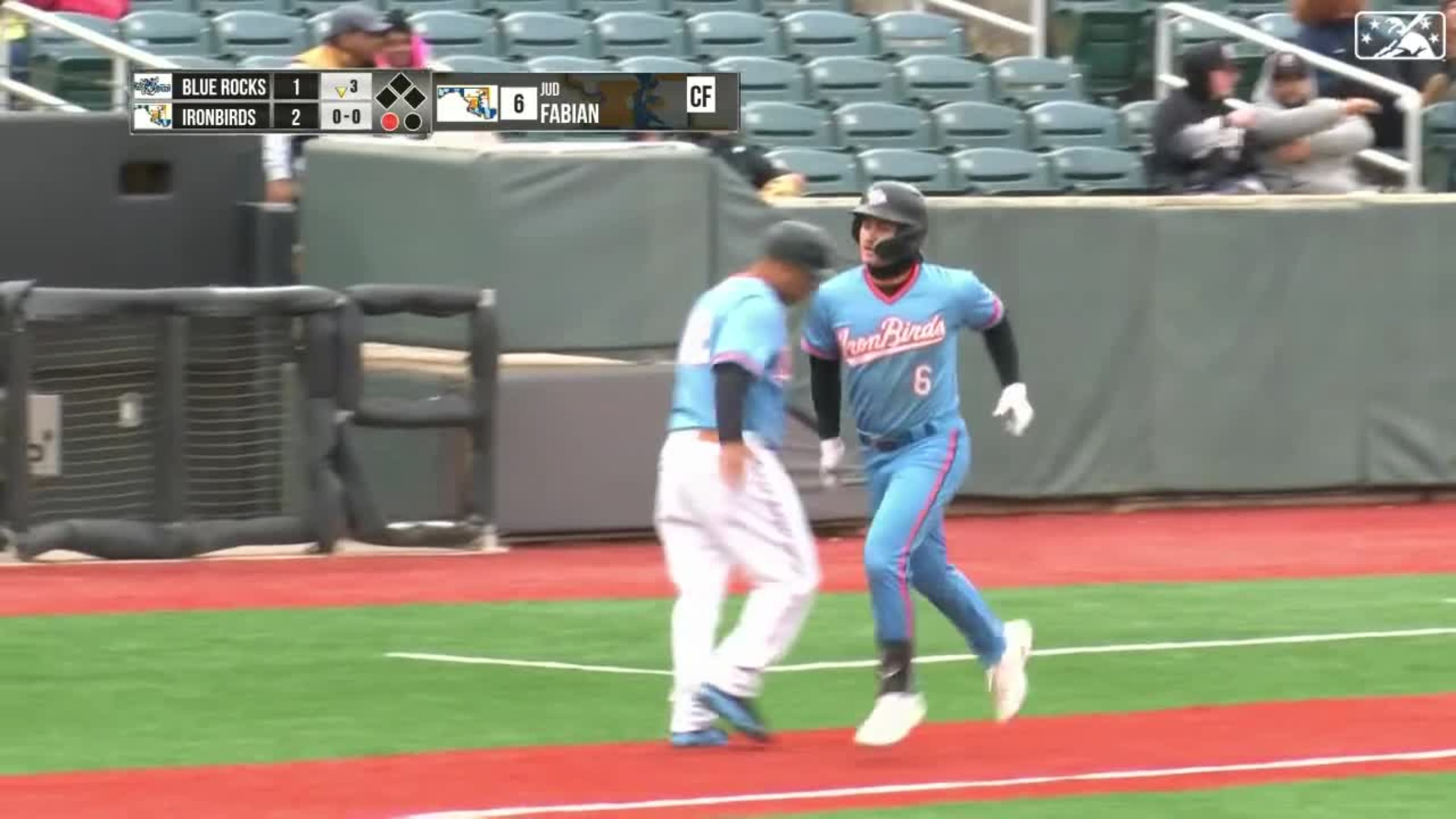 Aberdeen IronBirds Samuel Basallo hits first walk-off homer