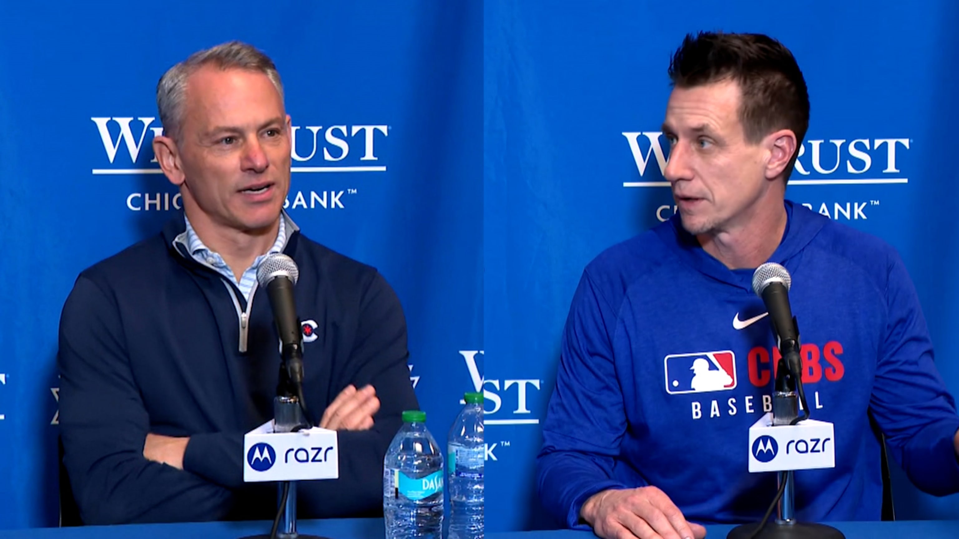 Cubs' front office on Spring Training, Tokyo Series