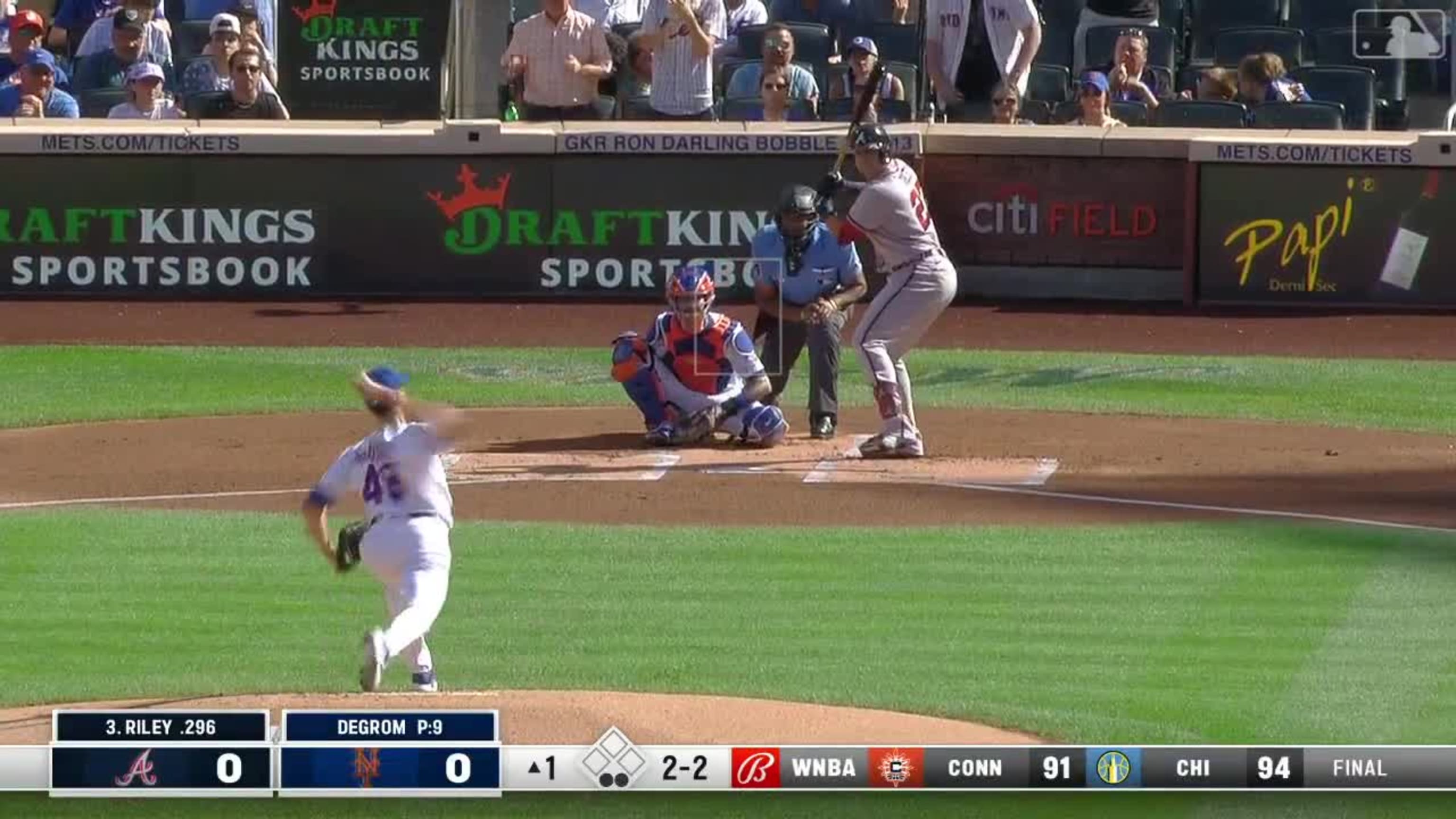 Jacob deGrom's 96 mph slider