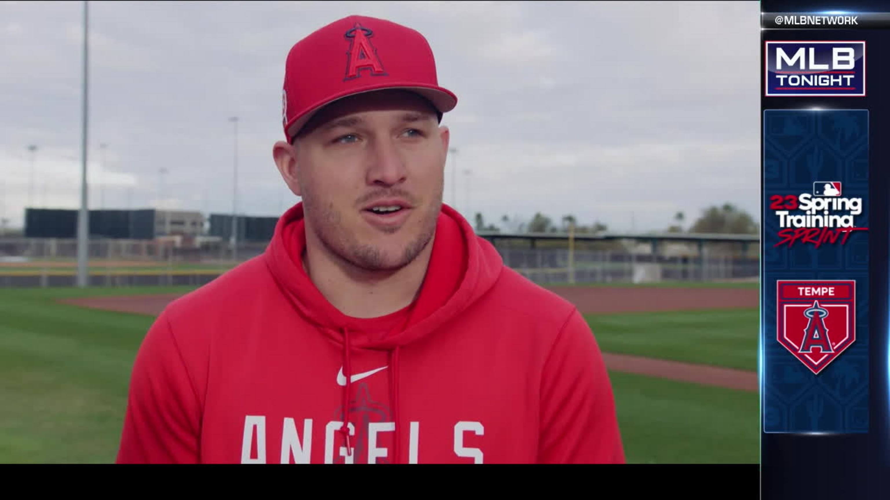 Mike Trout on his swing, Ohtani