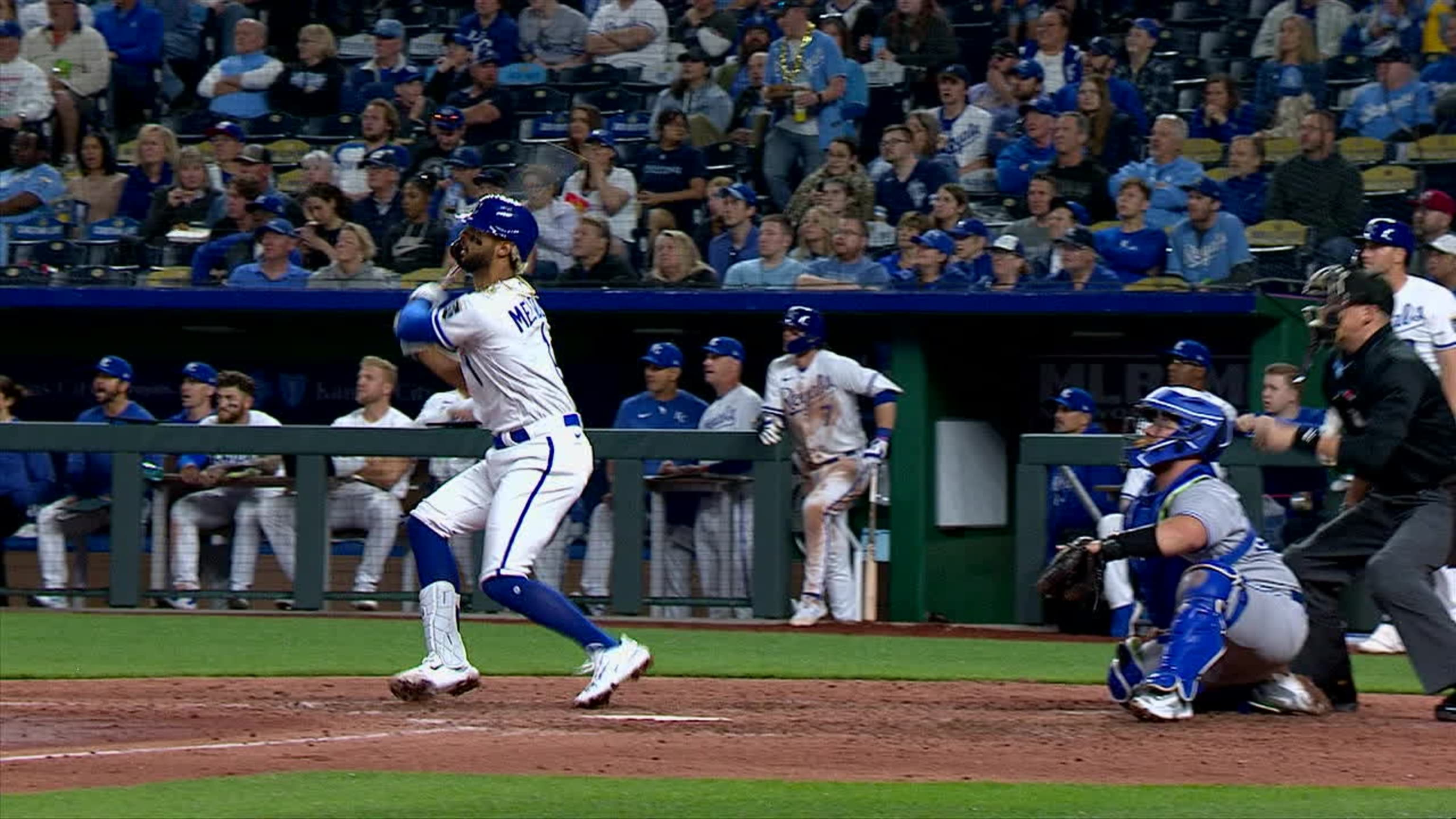 MJ Melendez's two-run home run