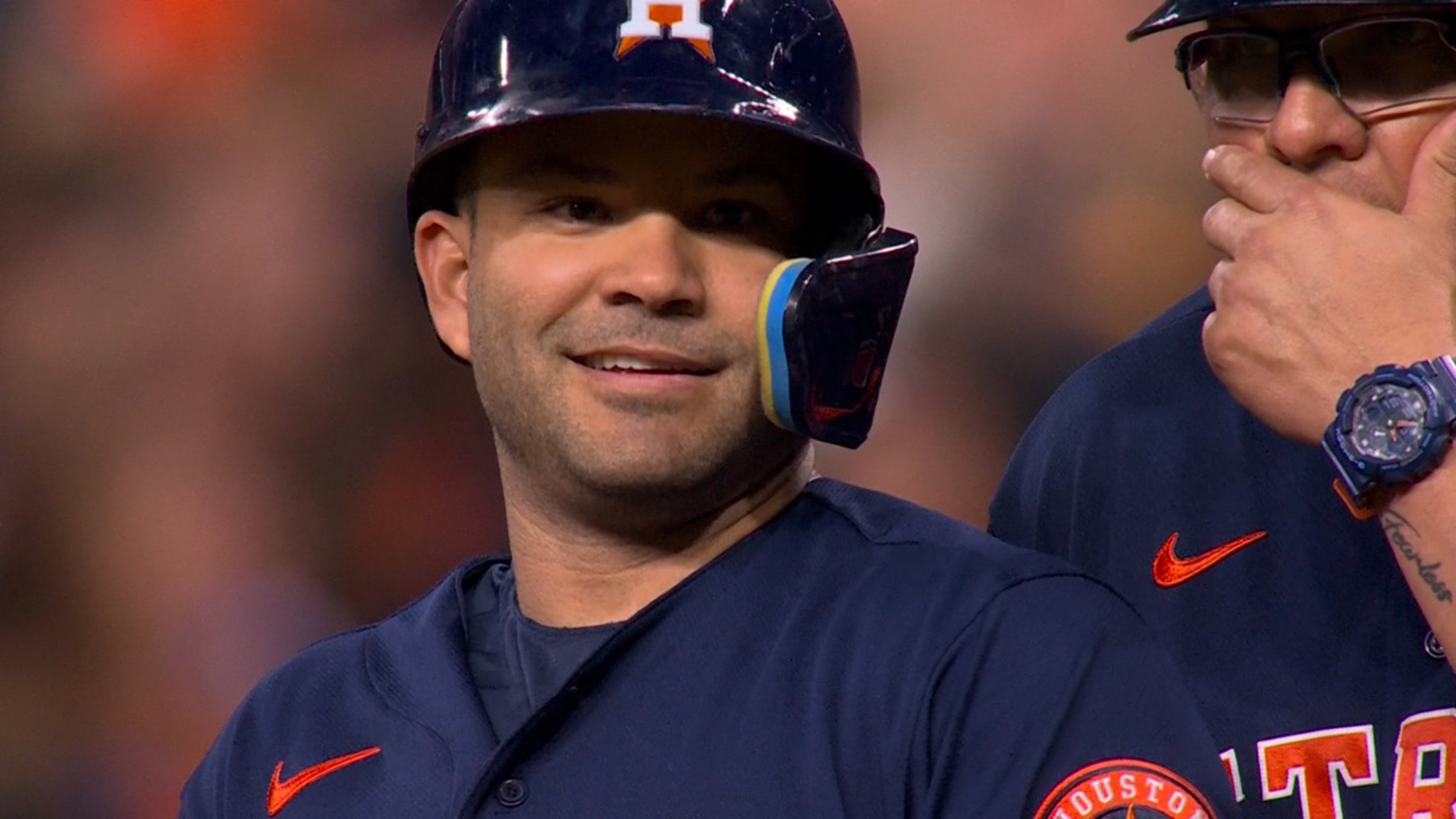 Jose Altuve's three-hit game 