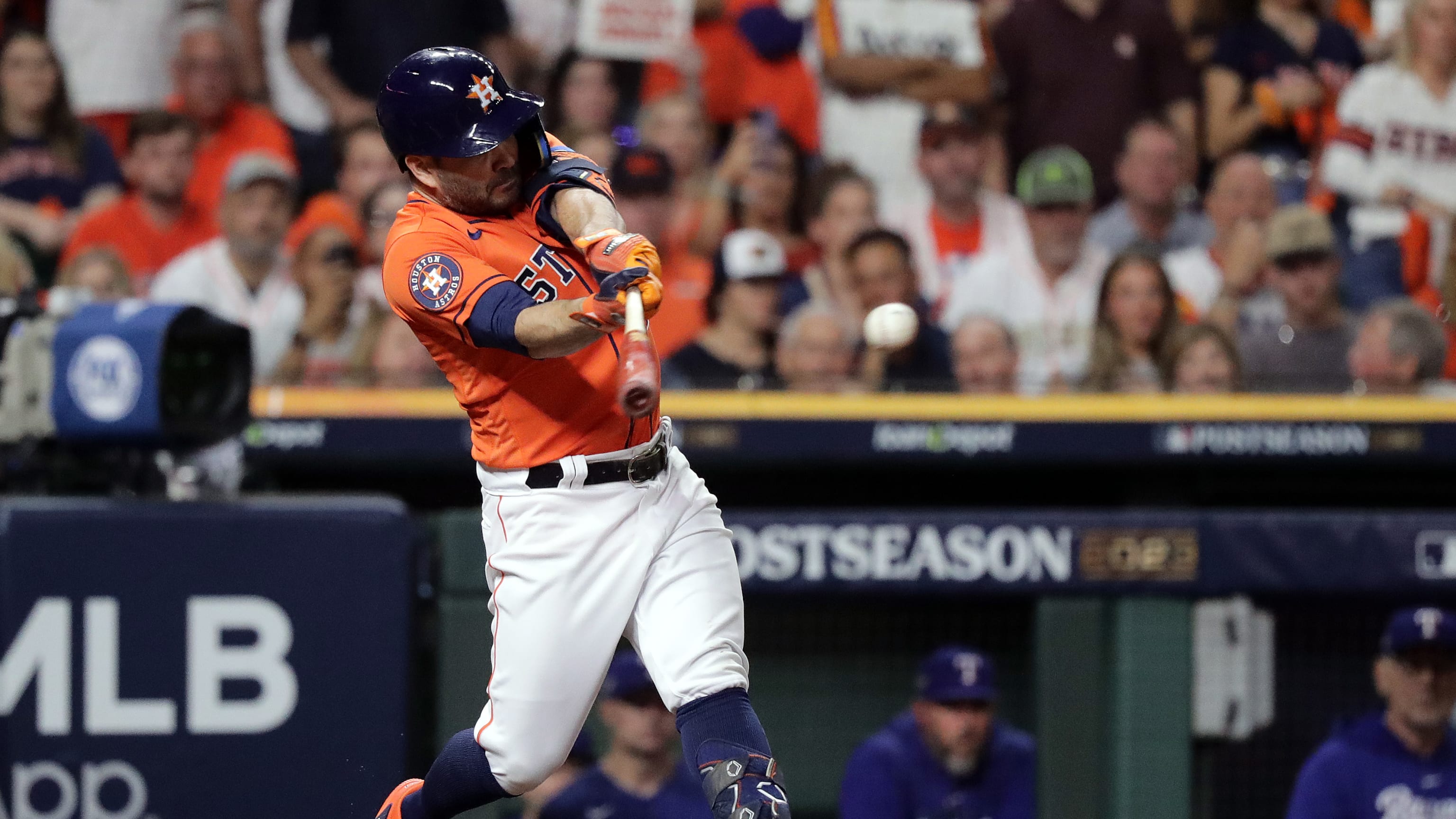 MLB playoffs 2023: Rangers rally, force ALCS Game 7 with 9-2 victory over  Astros in Game 6