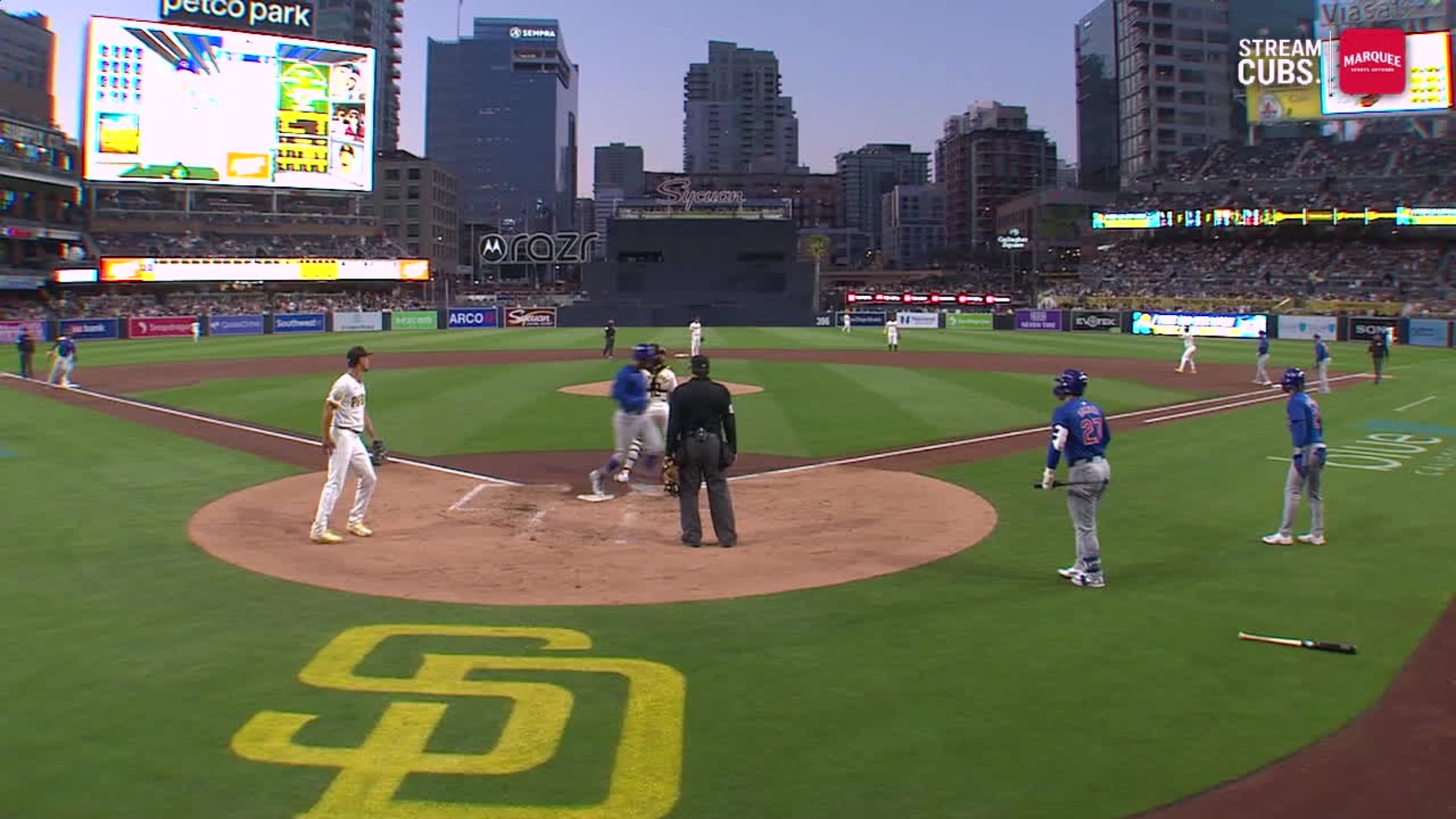 Cubs lose to Padres despite early 8 run lead
