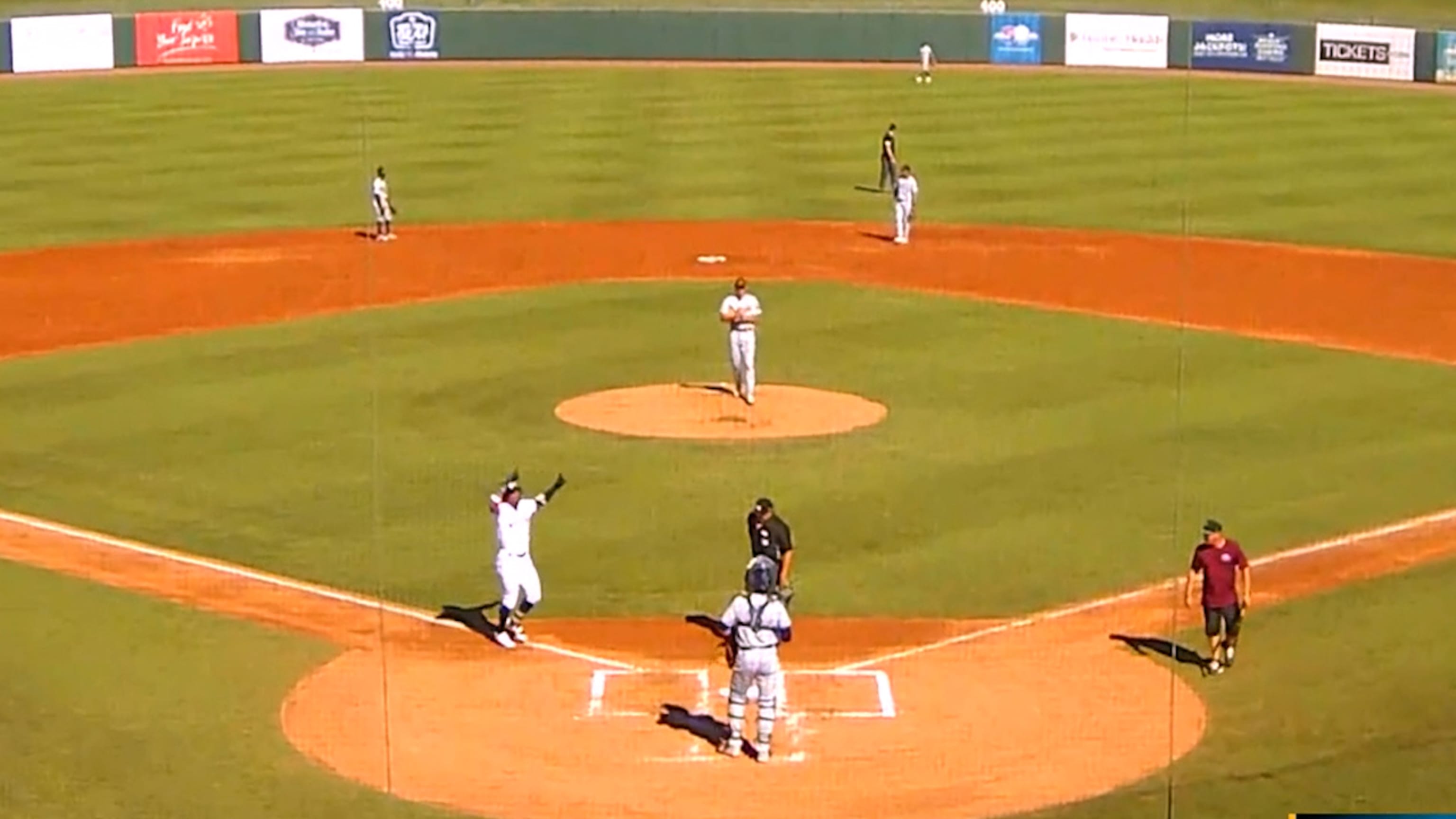 Astros prospect Zach Daniels' home run goes 481 feet