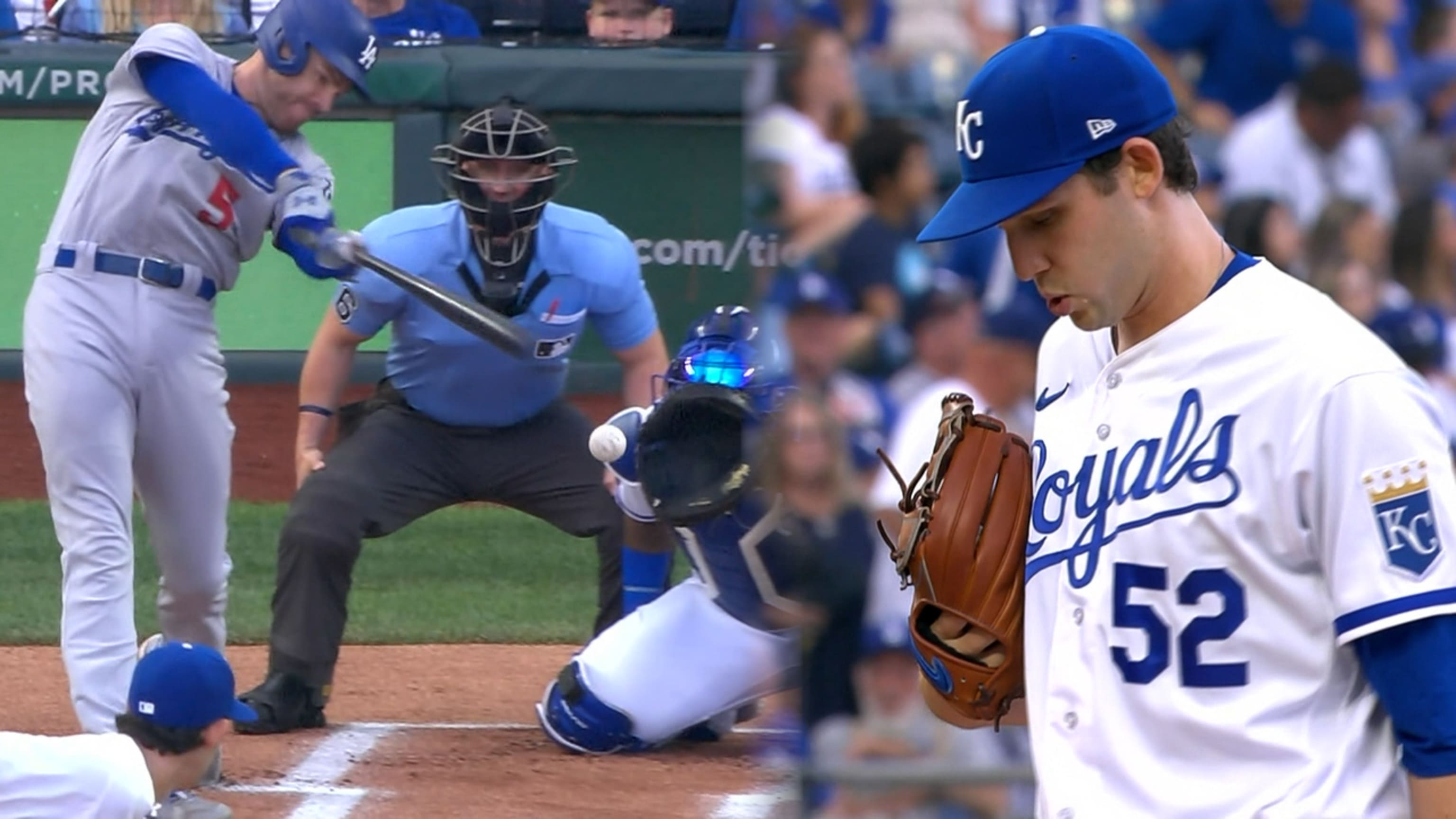 Which Dodgers players have also played for the Royals? MLB
