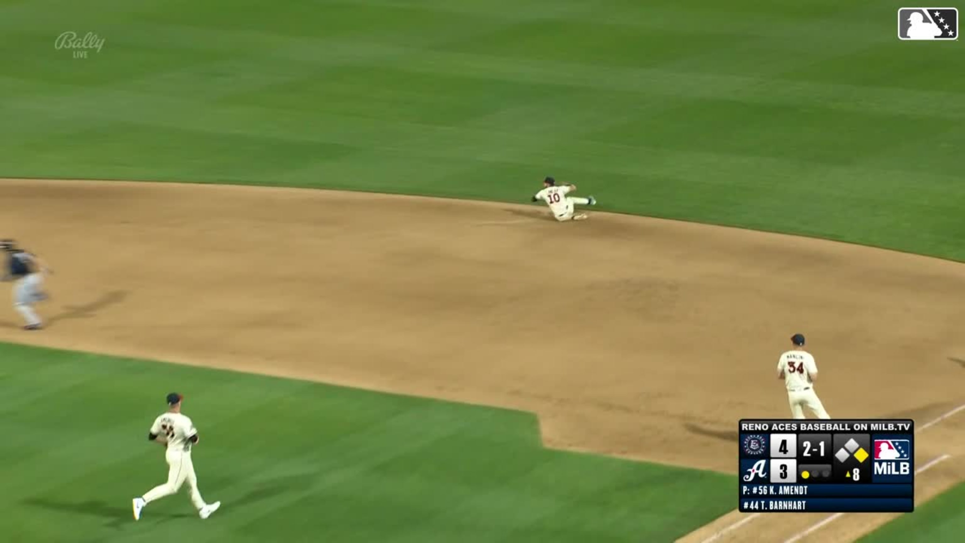 Jordan Lawlar's diving stop and throw