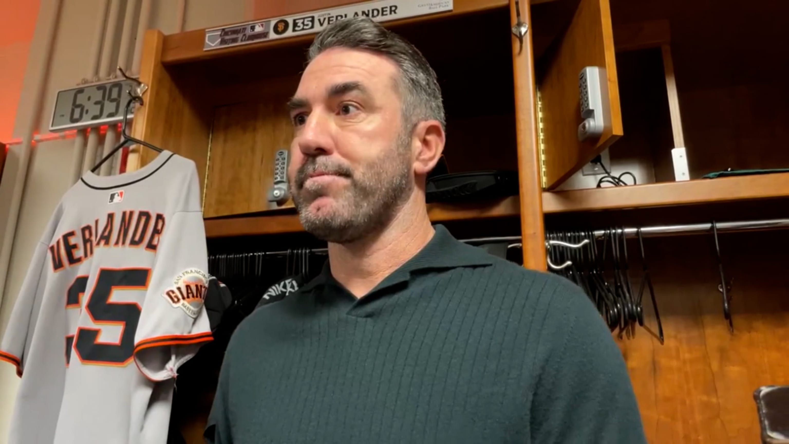 Justin Verlander makes Giants debut vs. Reds