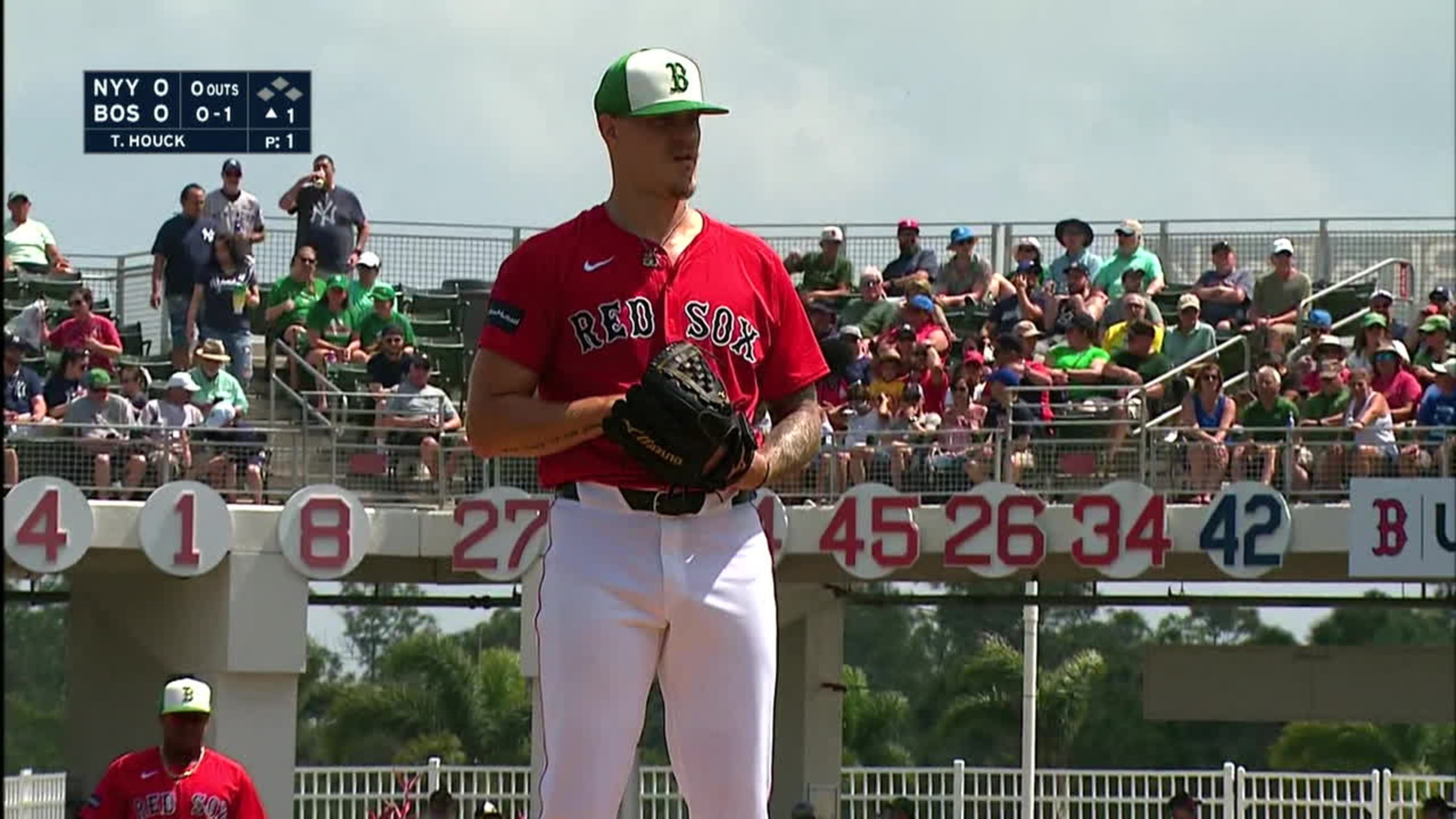 Tanner Houck strikes out four in spring start