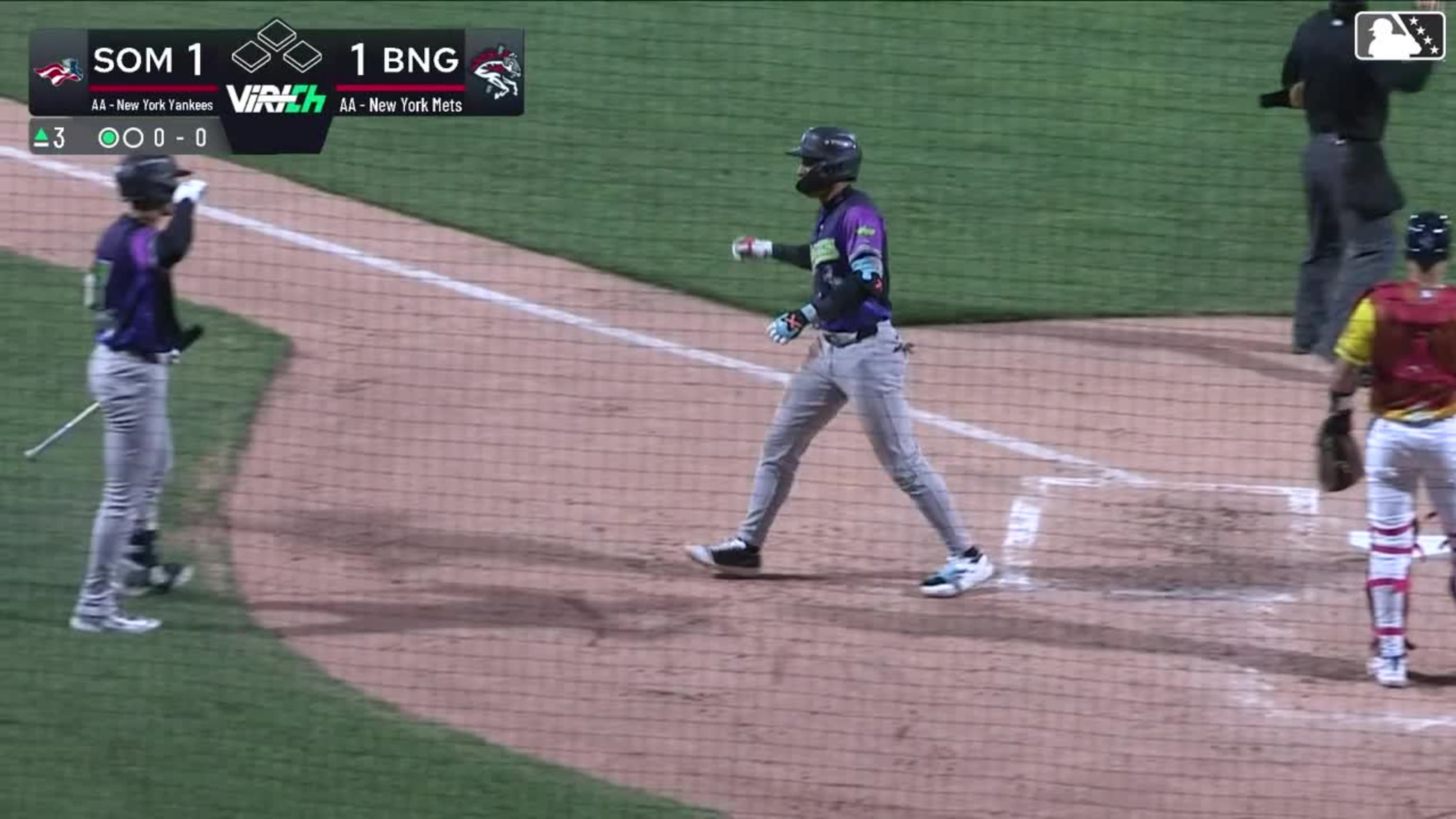 George Lombard Jr.'s solo home run