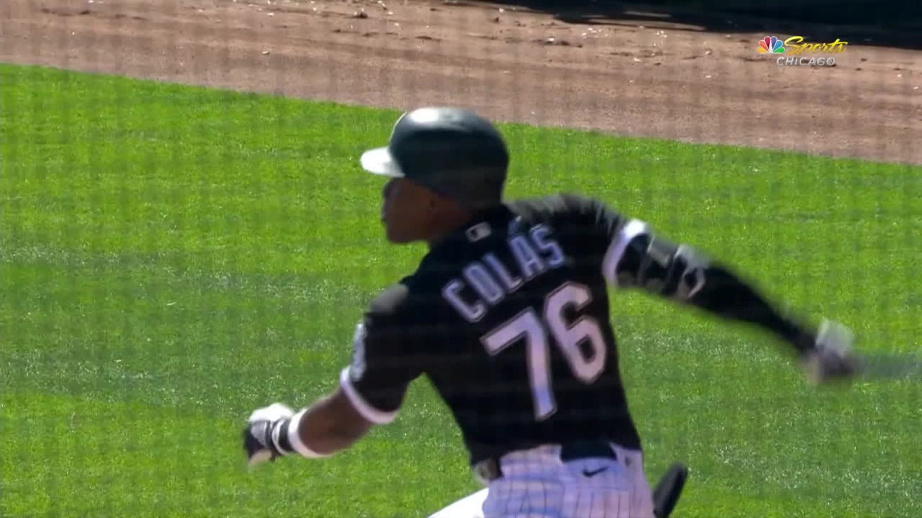 Oscar Colas' home run