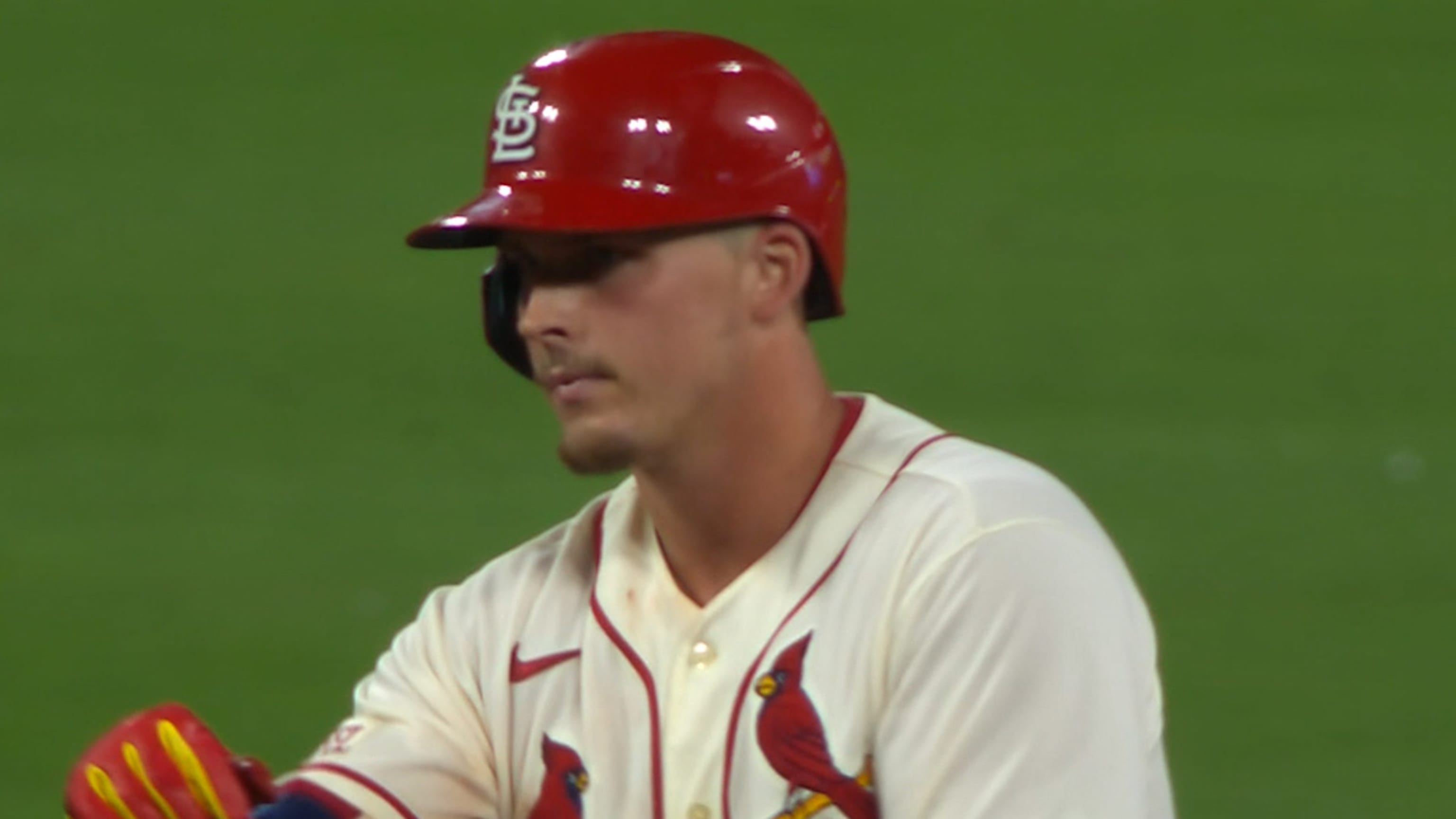 Alec Burleson's pivotal catch overshadows his 3-hit game and a home run in  a Cardinals win