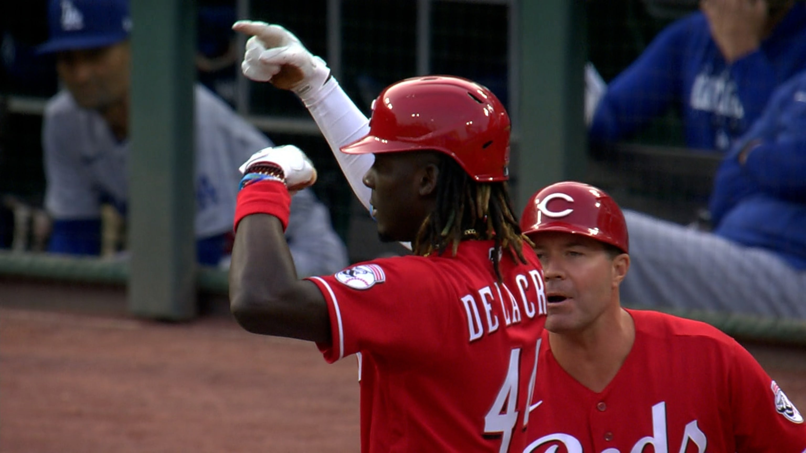 WATCH: Elly De La Cruz's first hit in MLB is the Reds' hardest-hit ball all  season