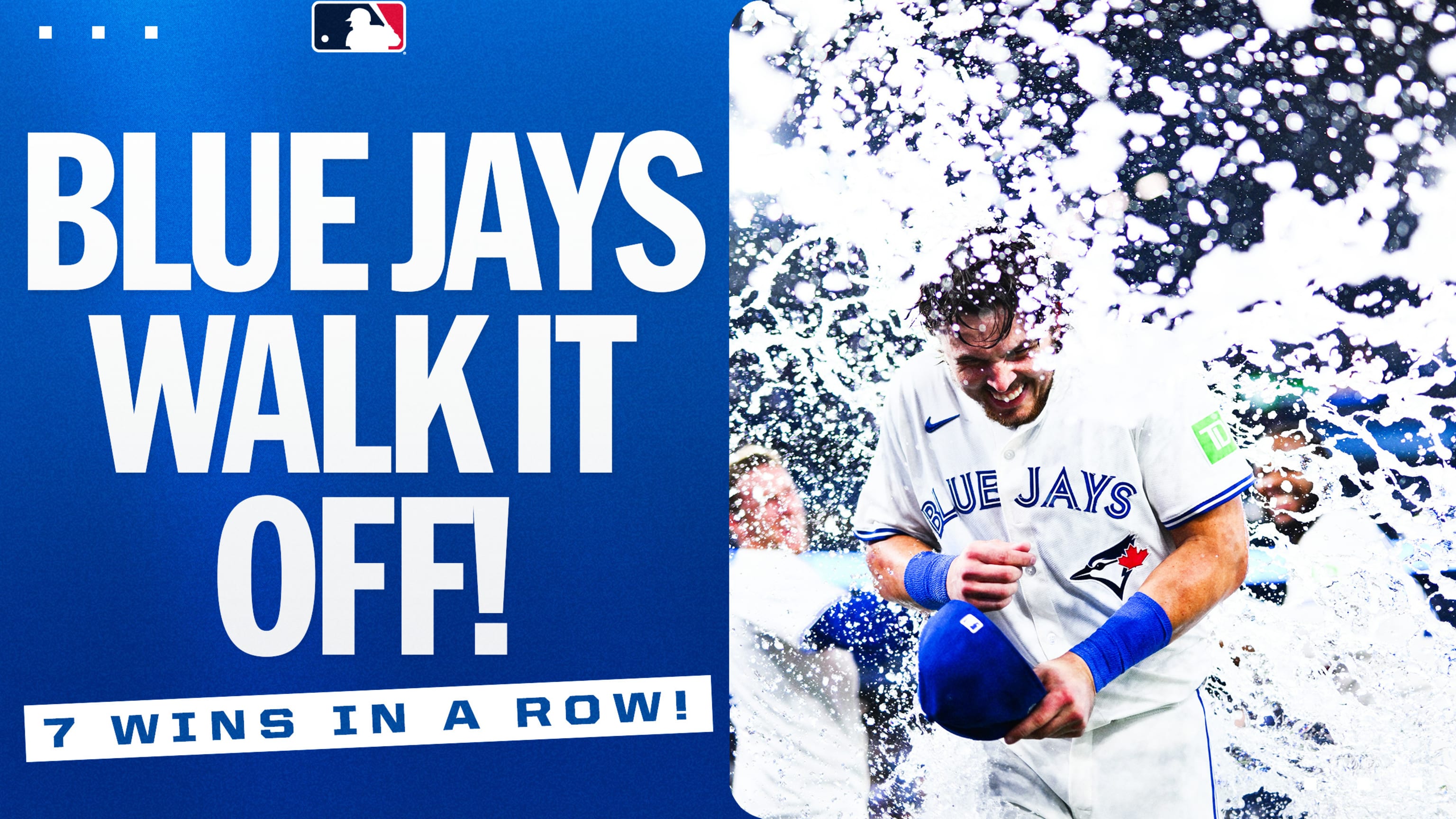 ブルージェイズ、延長11回サヨナラ勝ちで7連勝