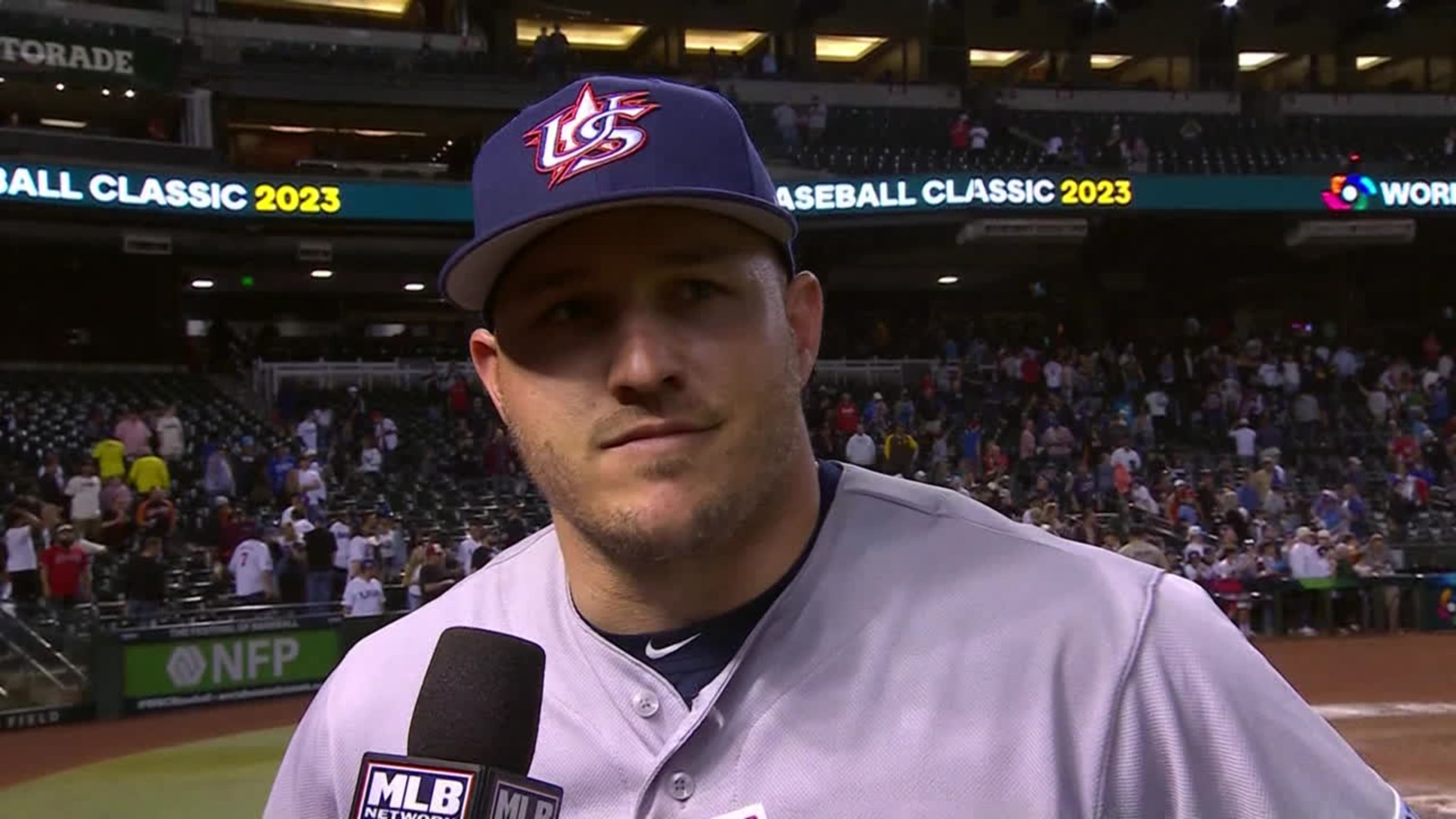 Trout sobre su gran noche al bate