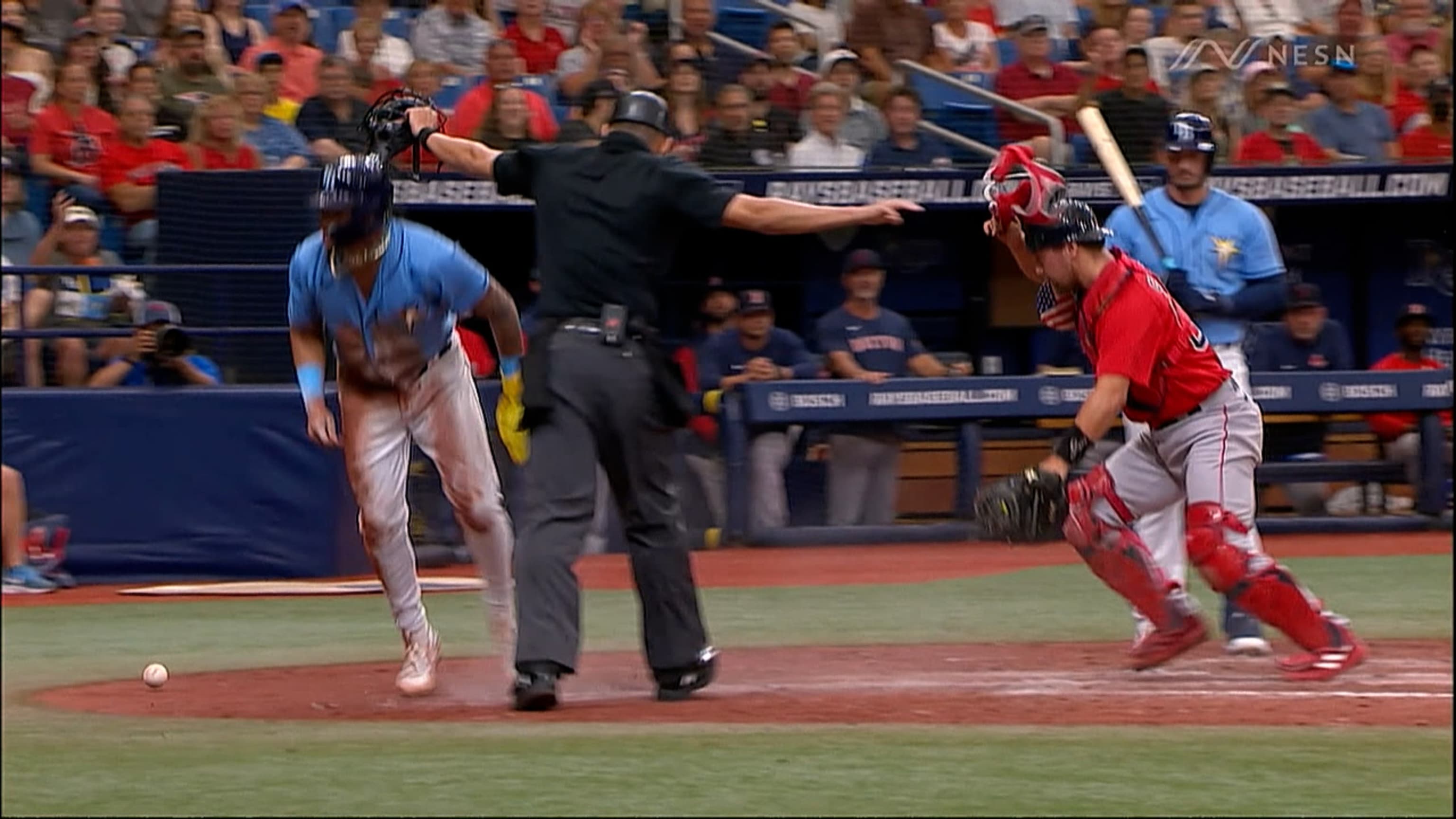 Jose Siri steals home