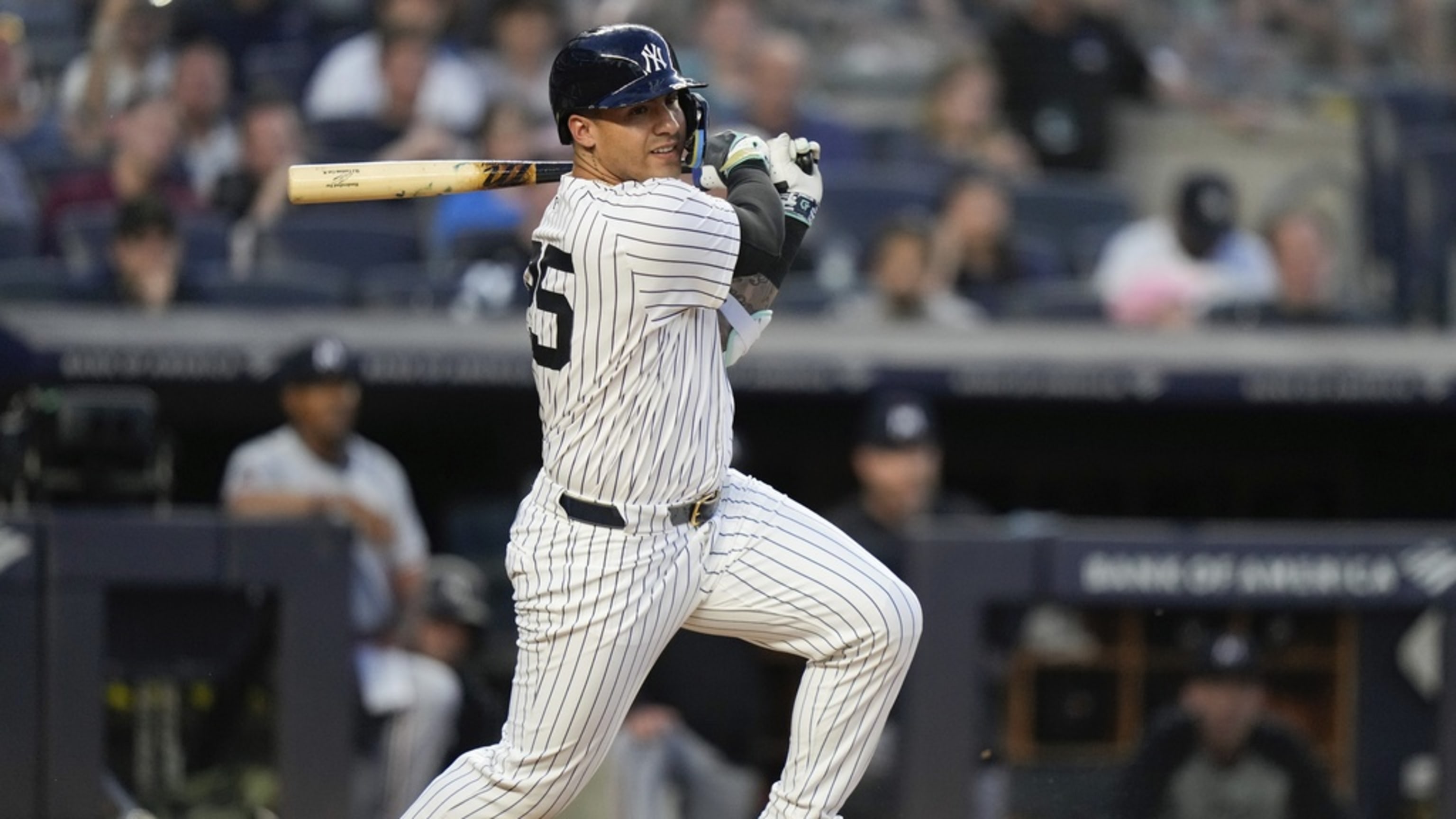 Gleyber Torres remolca dos con doble