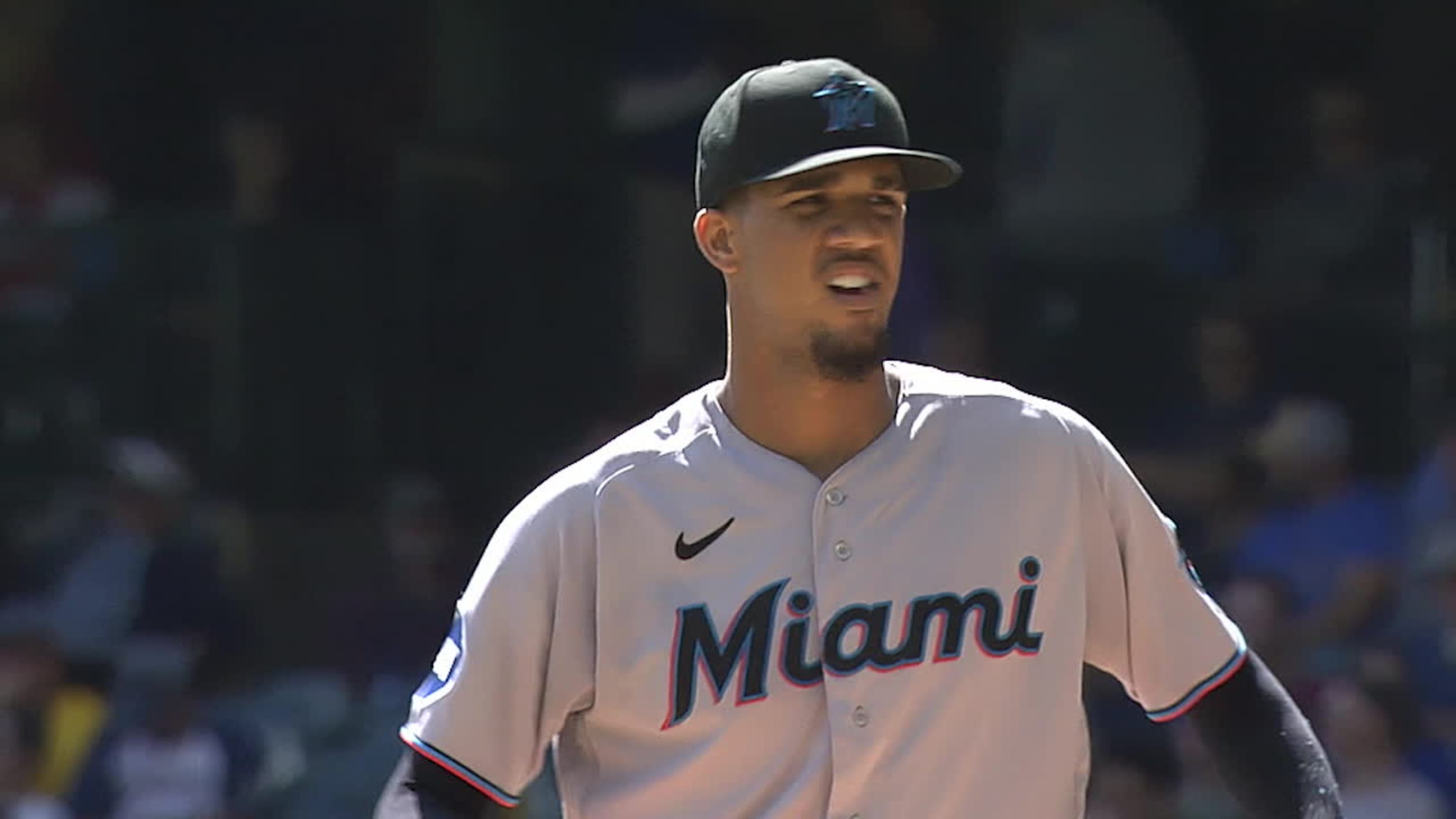 Marlins option Eury Pérez back to minors to limit workload as young star  passes career-high innings pitched 