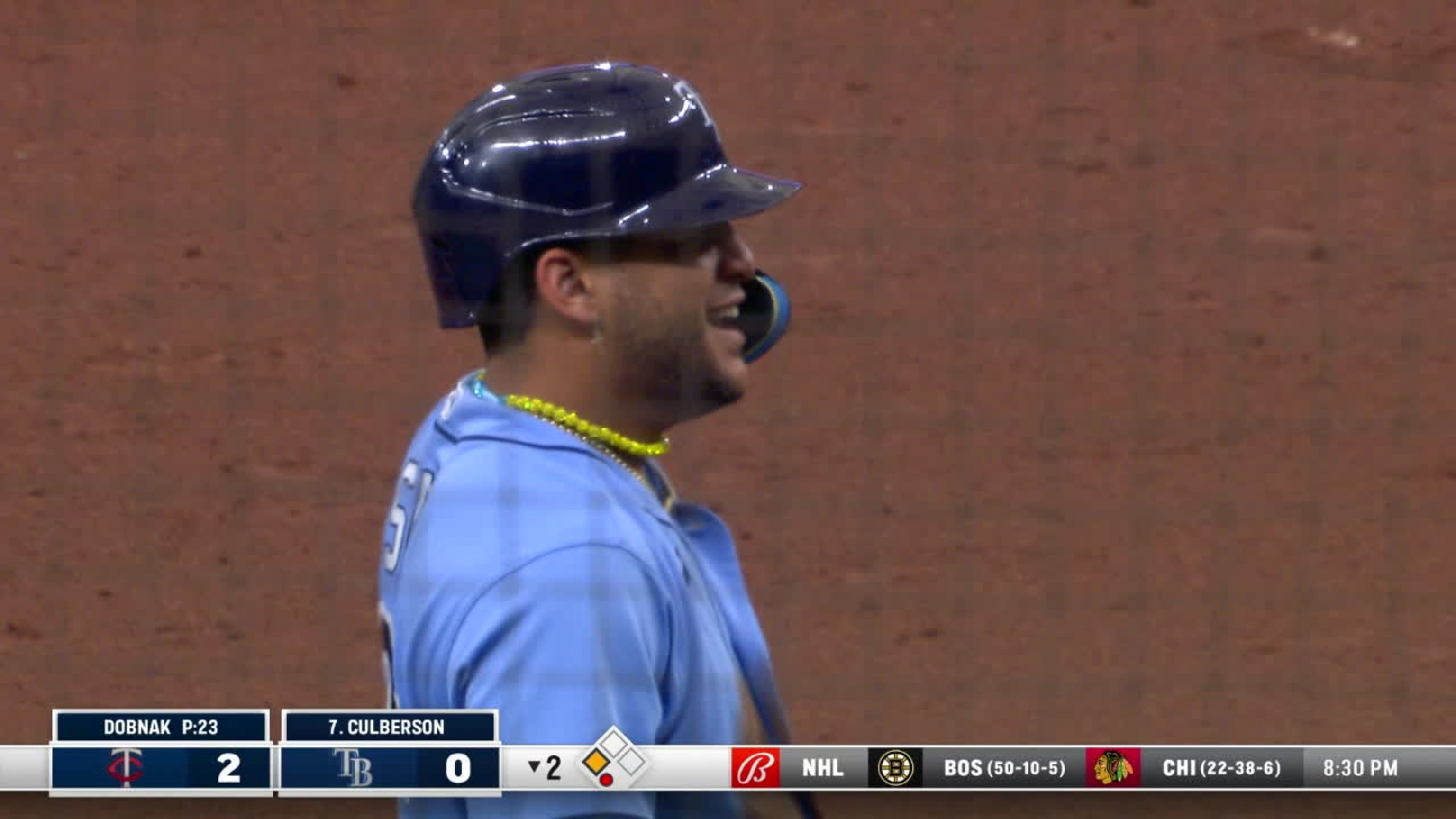 Tampa Bay Rays' Jose Siri reacts after stealing home plate against the  Pittsburgh Pirates during the fifth inning of a baseball game Tuesday, May  2, 2023, in St. Petersburg, Fla. (AP Photo/Chris