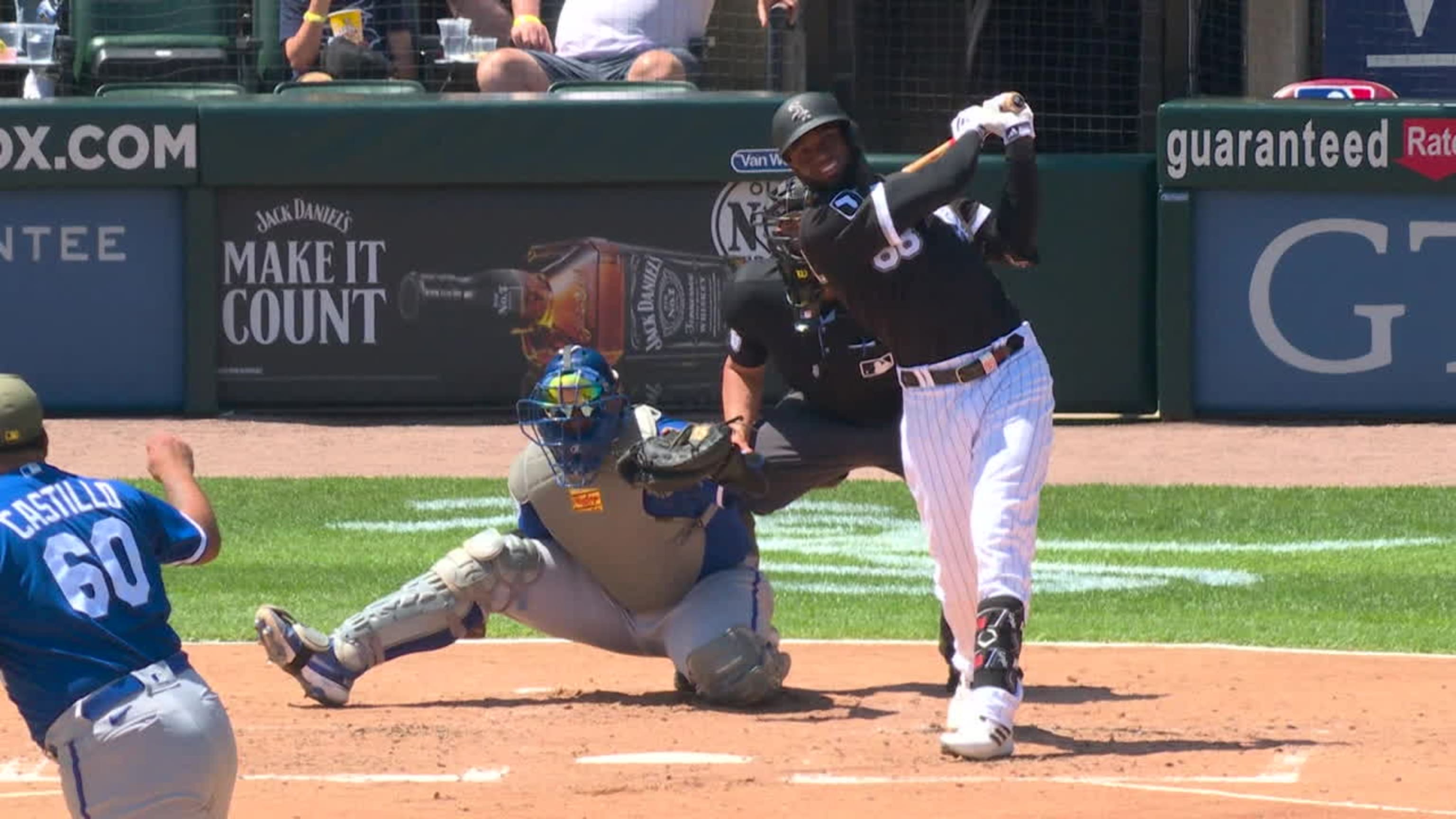Luis Robert Jr. la pone a volar