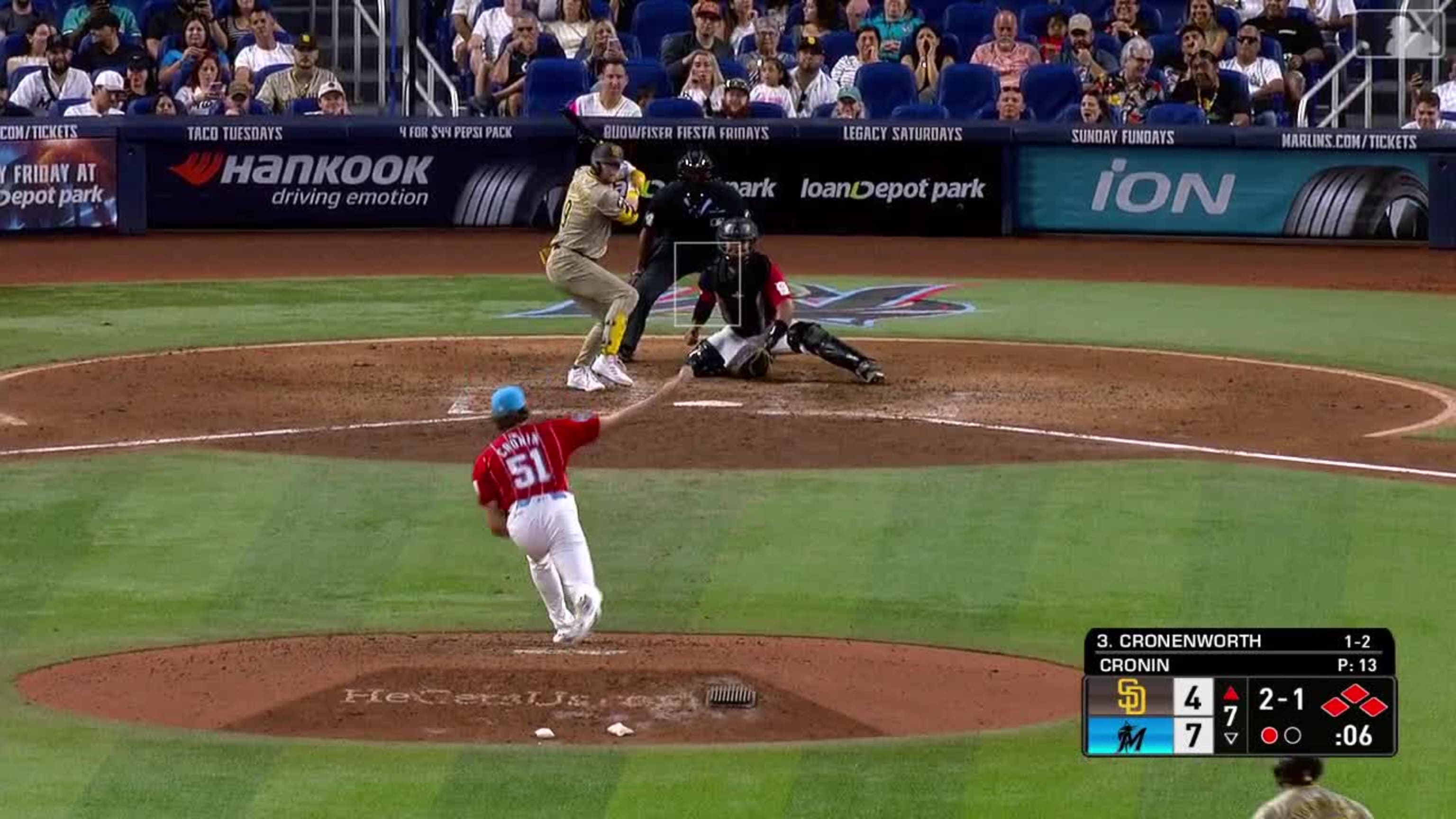 Jake Cronenworth's RBI groundout