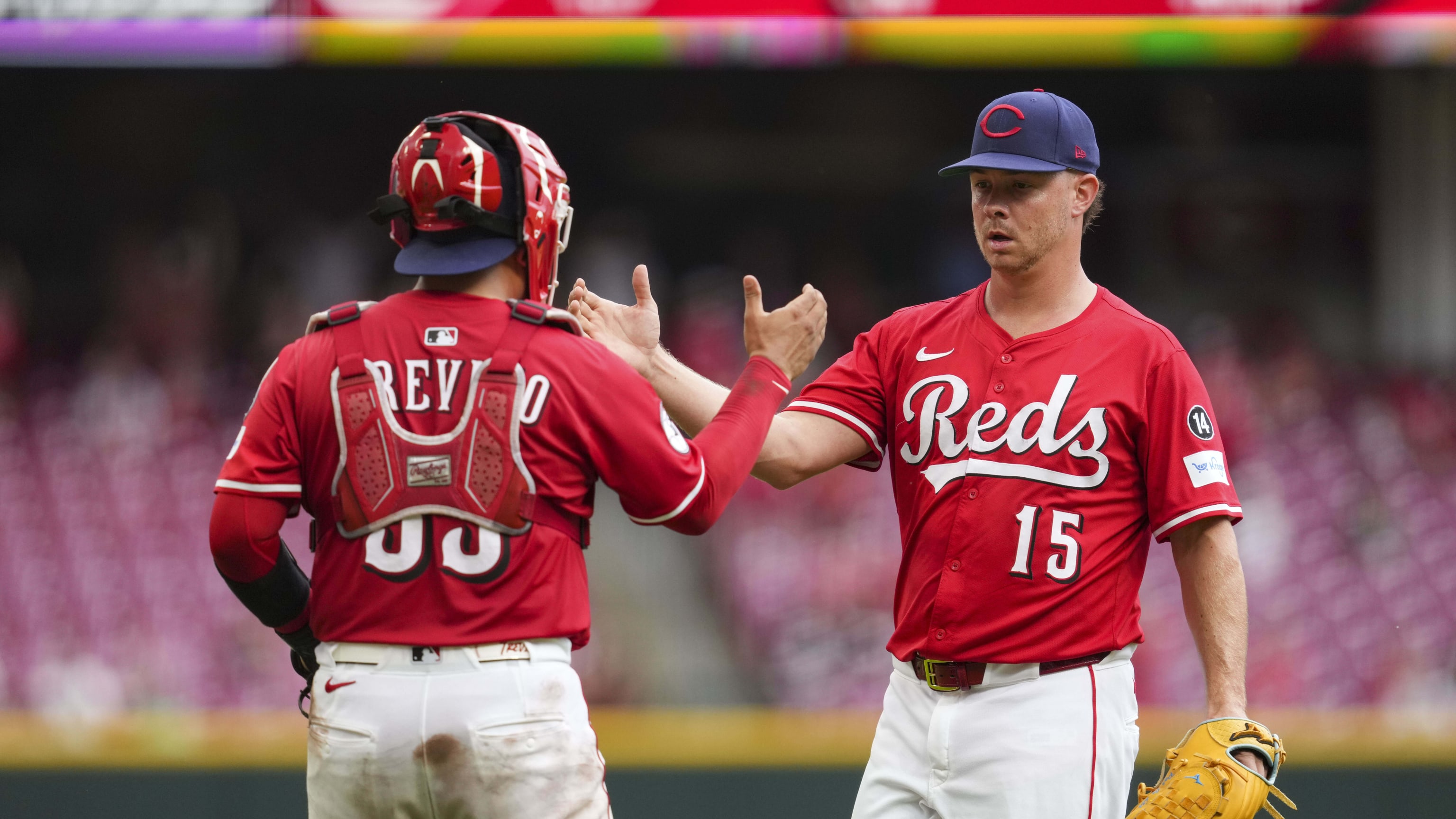 Reds sweep Rays as Trade Deadline nears