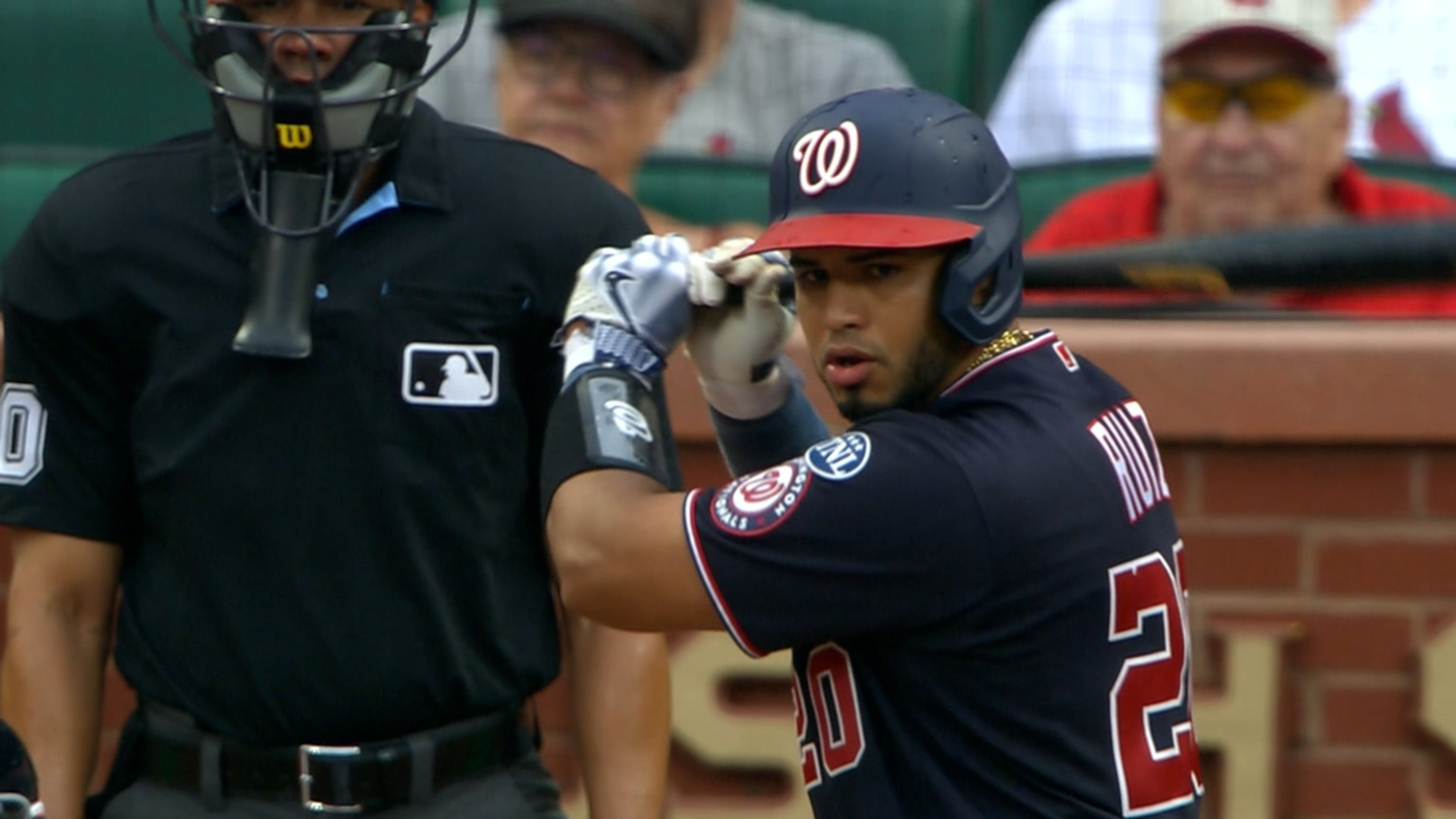 Former Cardinal Lane Thomas delivers clutch hit; Nats top St. Louis, 7-5,  in extras